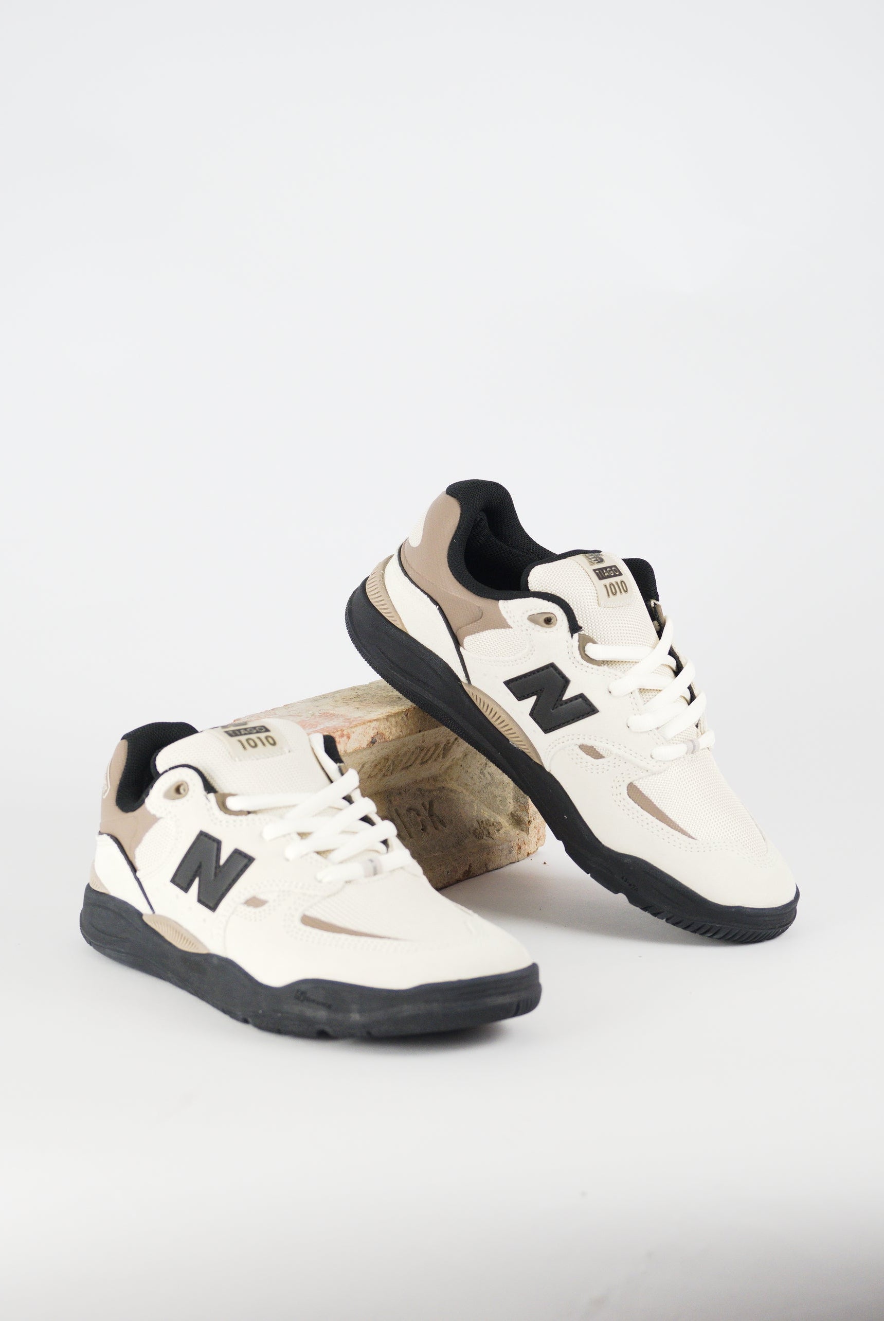 New balance numeric - 1010 tiago lemos linen white / black