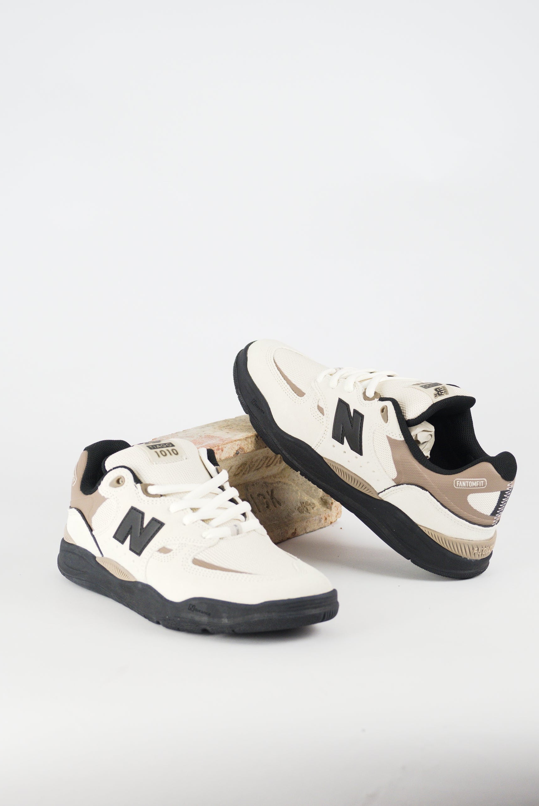 New balance numeric - 1010 tiago lemos linen white / black