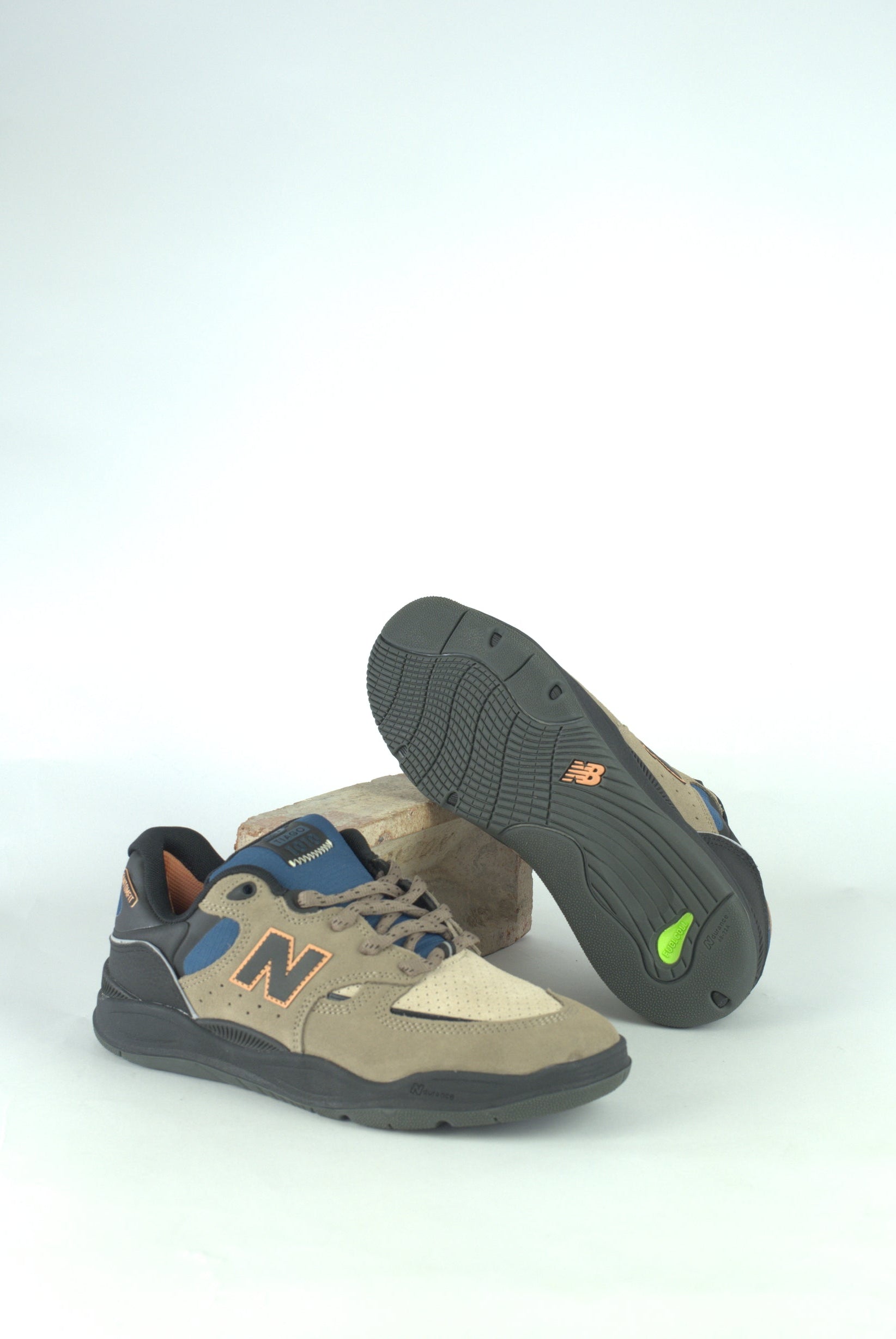 New balance numeric - 1010 tiago lemos - mushroom / teal - pair balance sneakers