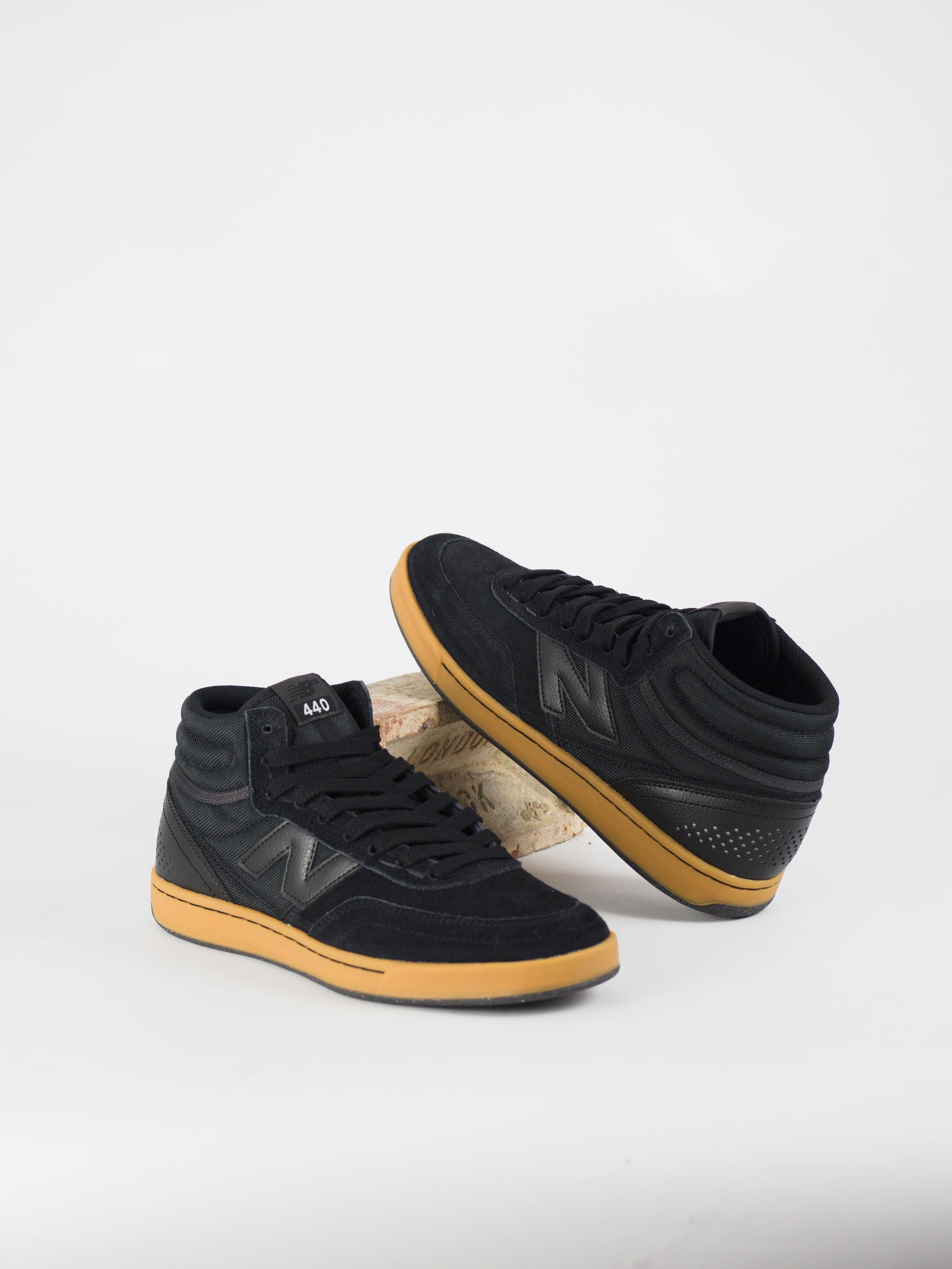 New balance numeric - 440 high v2 - black gum