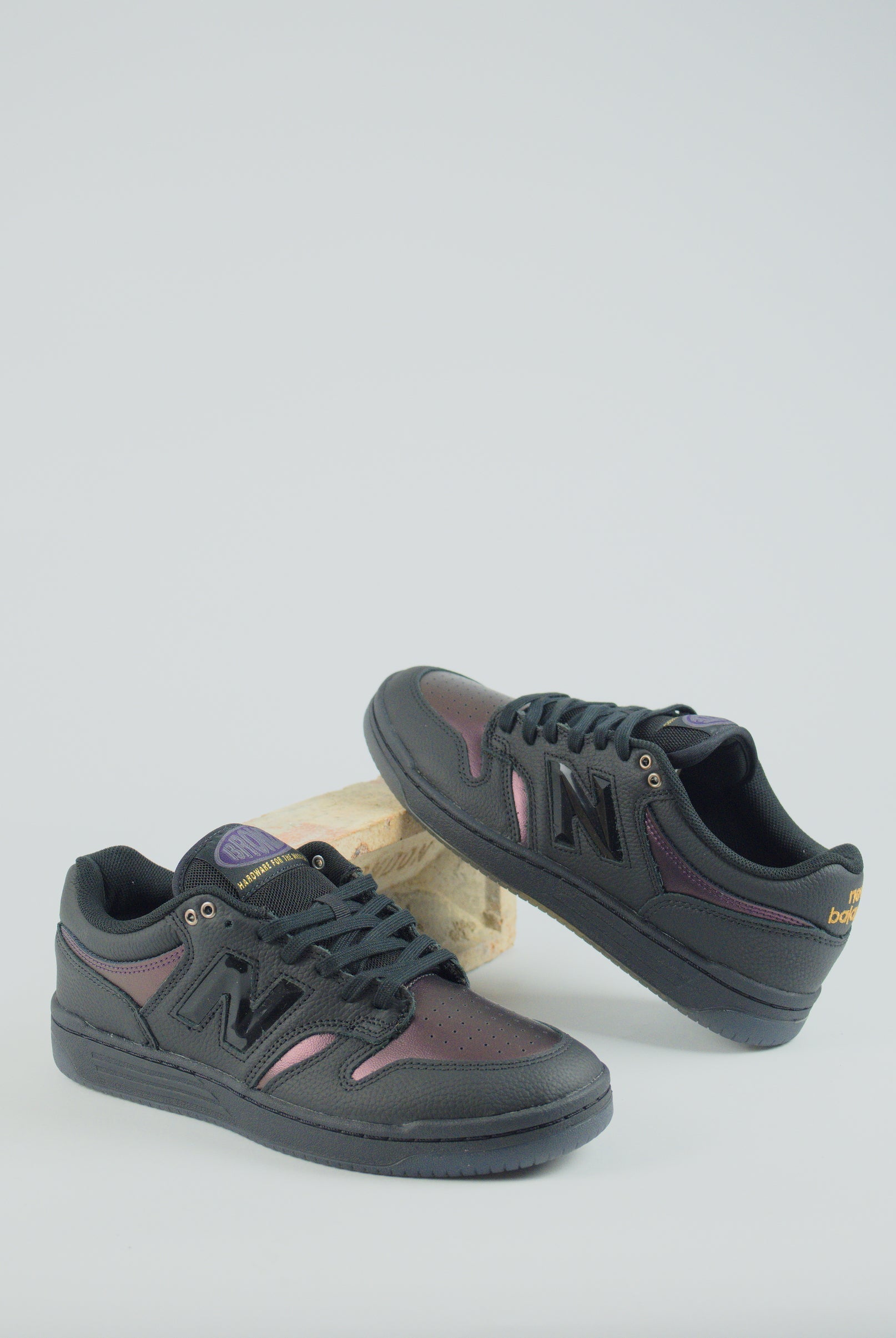 New balance numeric - 480 - bronze24k x nb - black/ purple