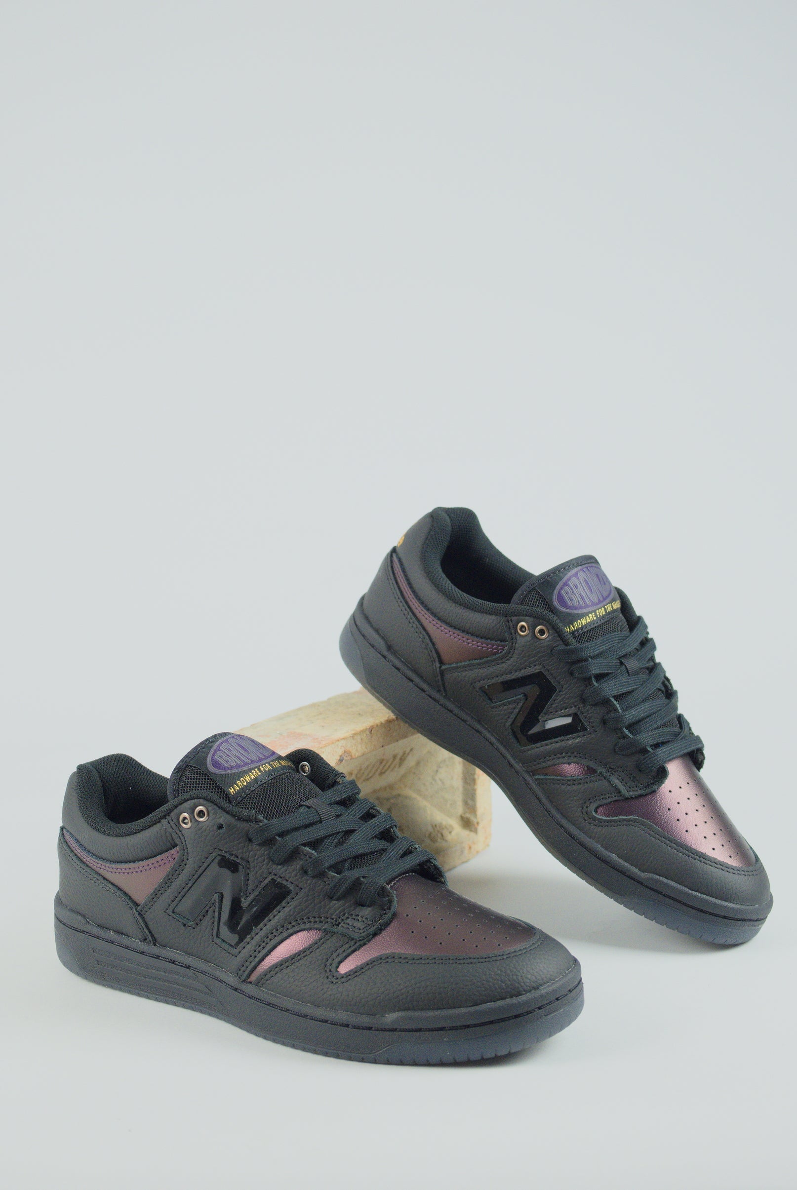 New balance numeric - 480 - bronze24k x nb - black/ purple
