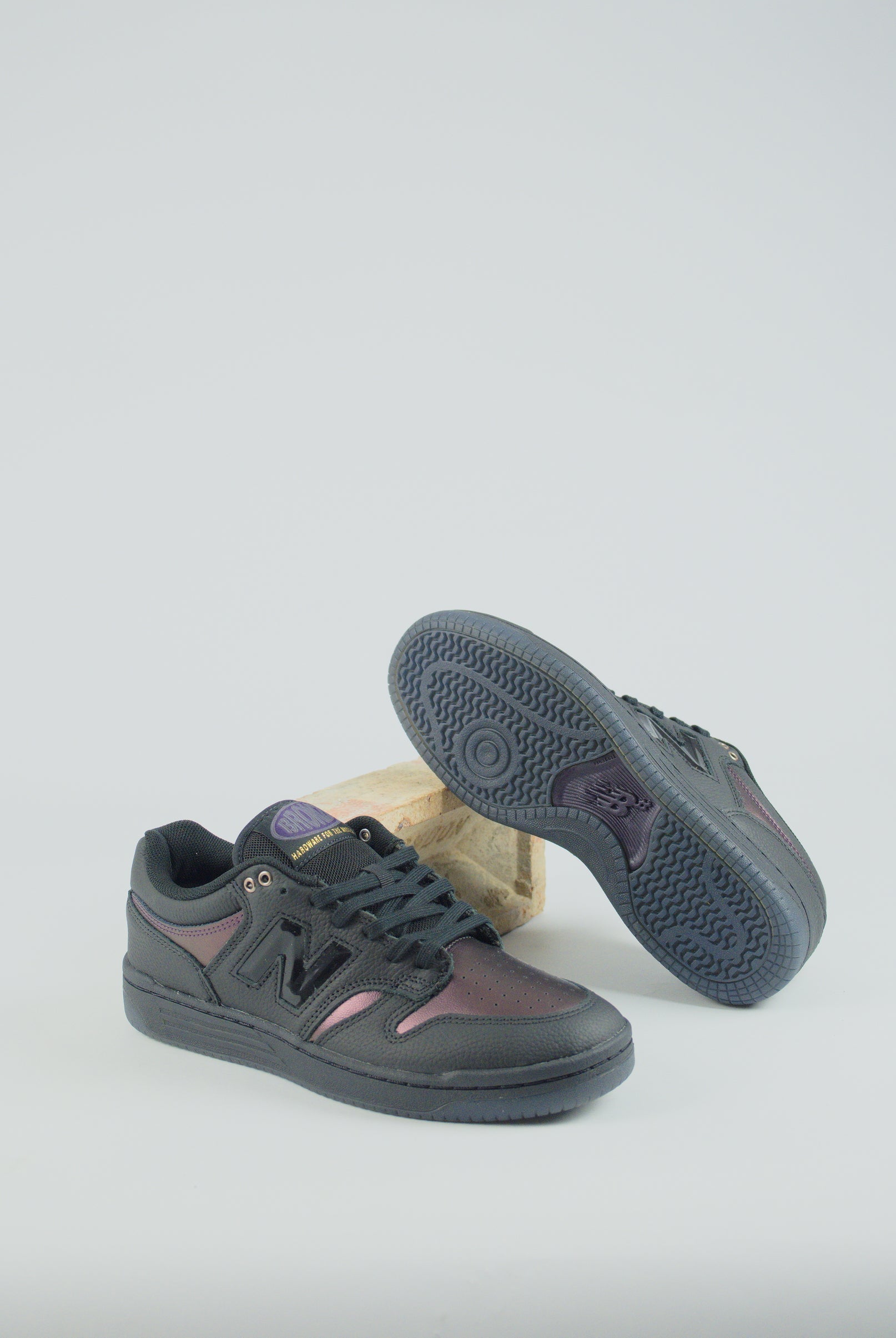 New balance numeric - 480 - bronze24k x nb - black/ purple
