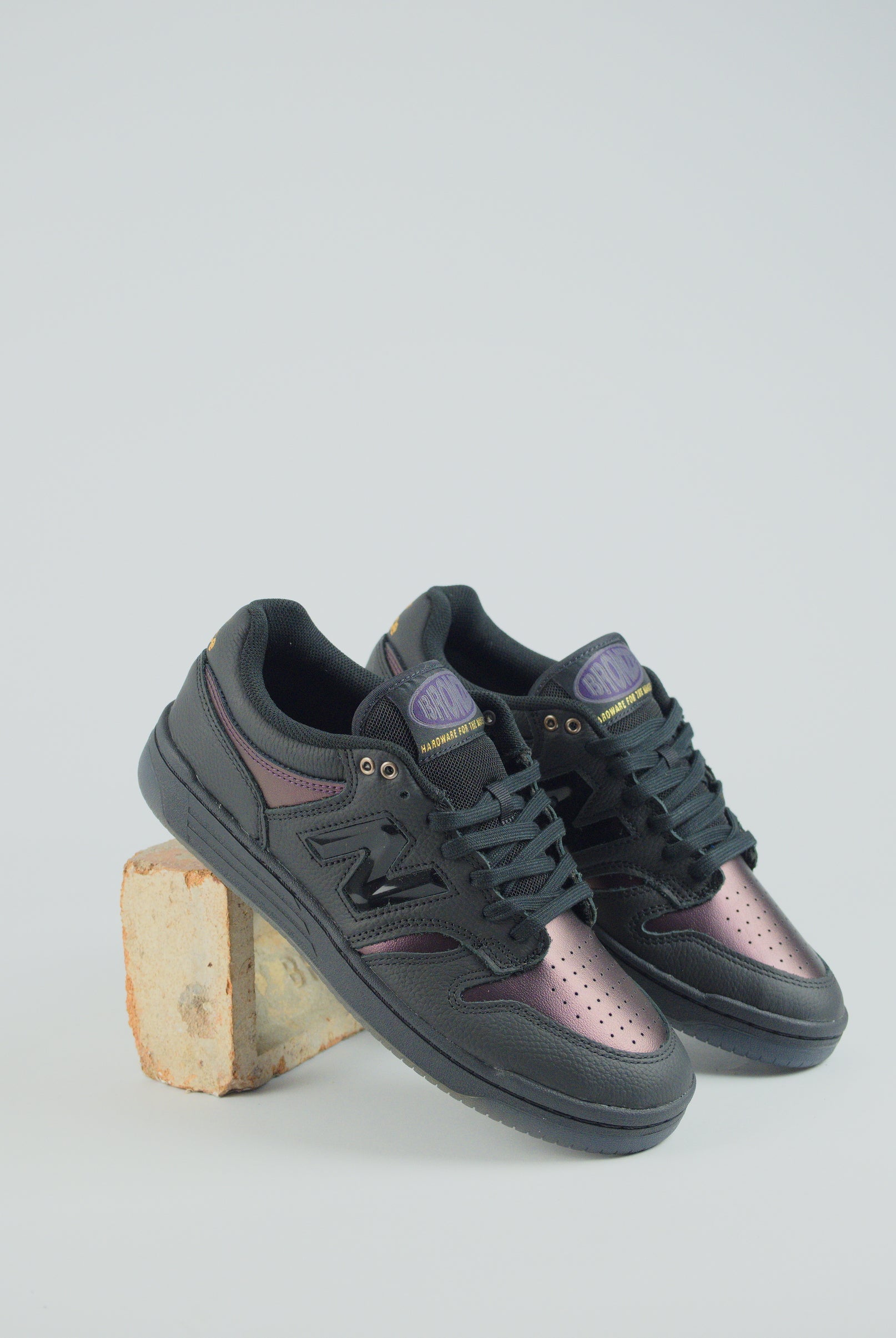 New balance numeric - 480 - bronze24k x nb - black/ purple