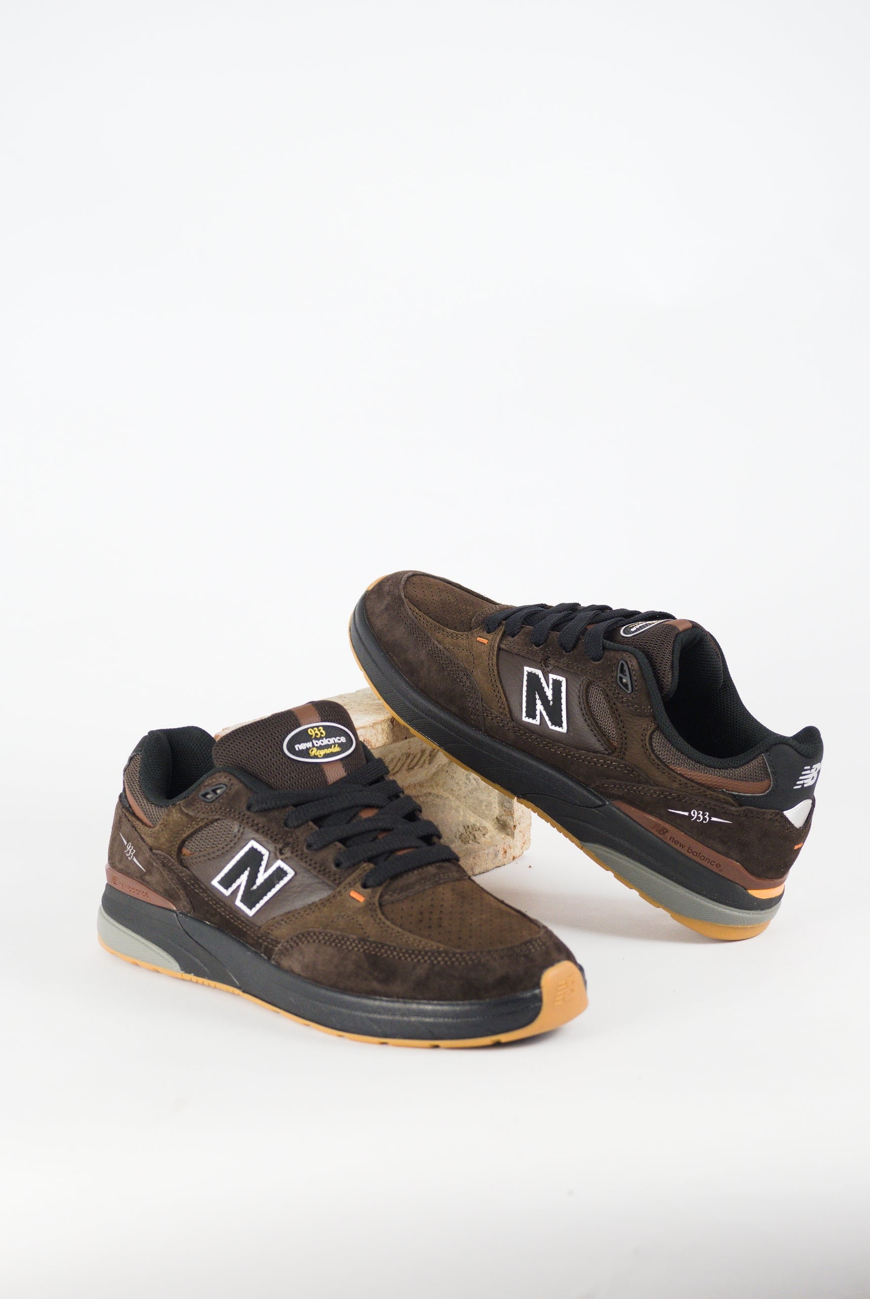 New balance numeric - 933 andrew reynolds - brown black