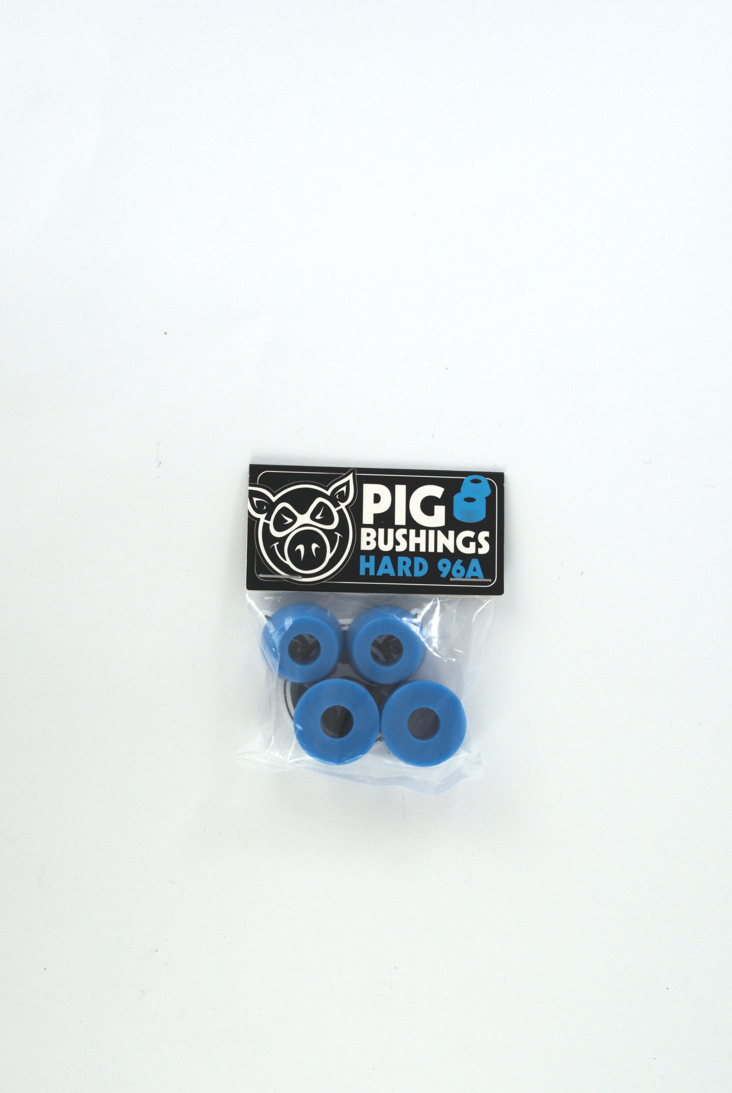 Pig wheels hard 96a blue bushings for skateboard upgrades package blue skateboard