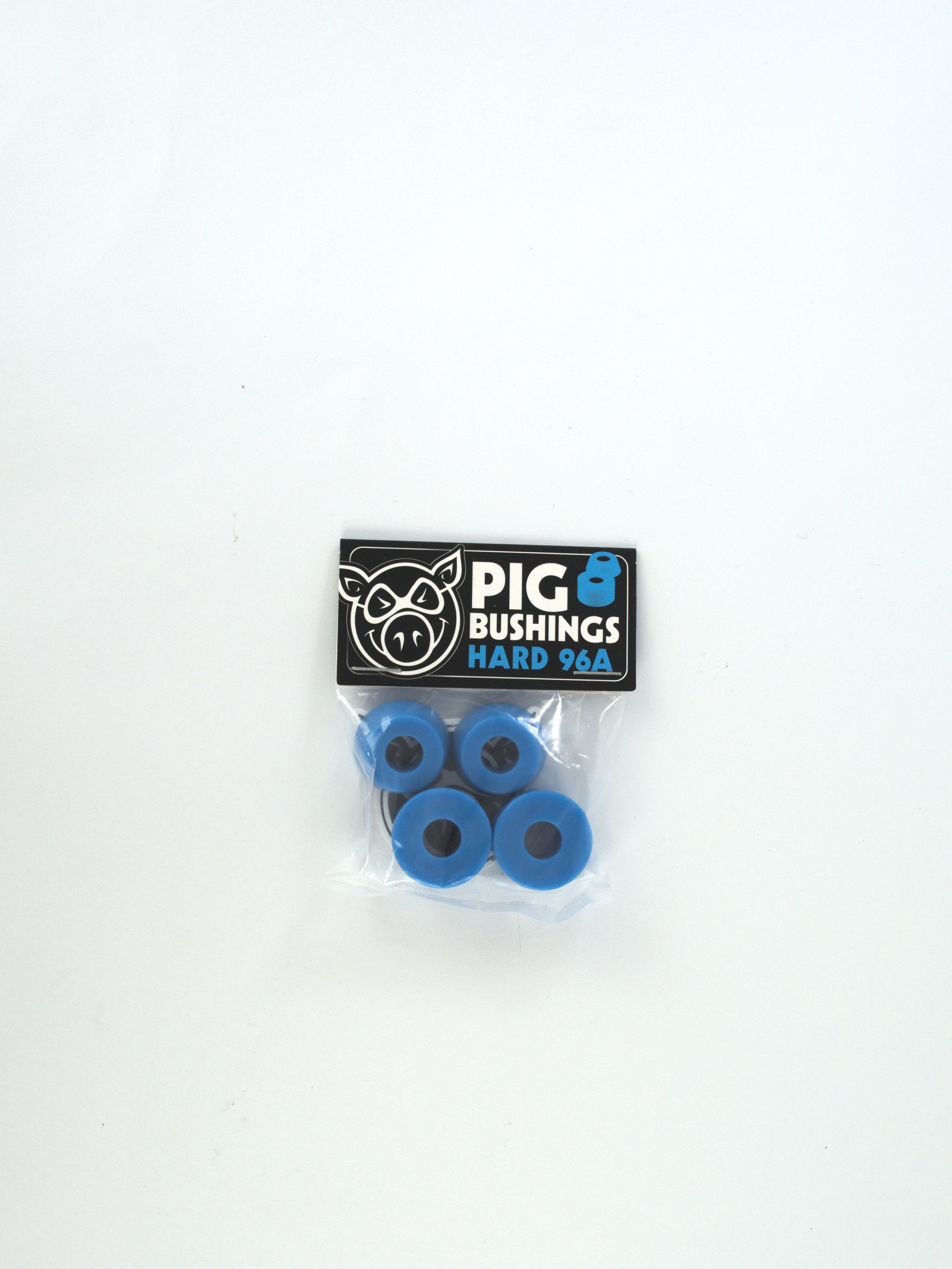 Pig wheels hard 96a blue bushings for skateboard upgrades package blue skateboard