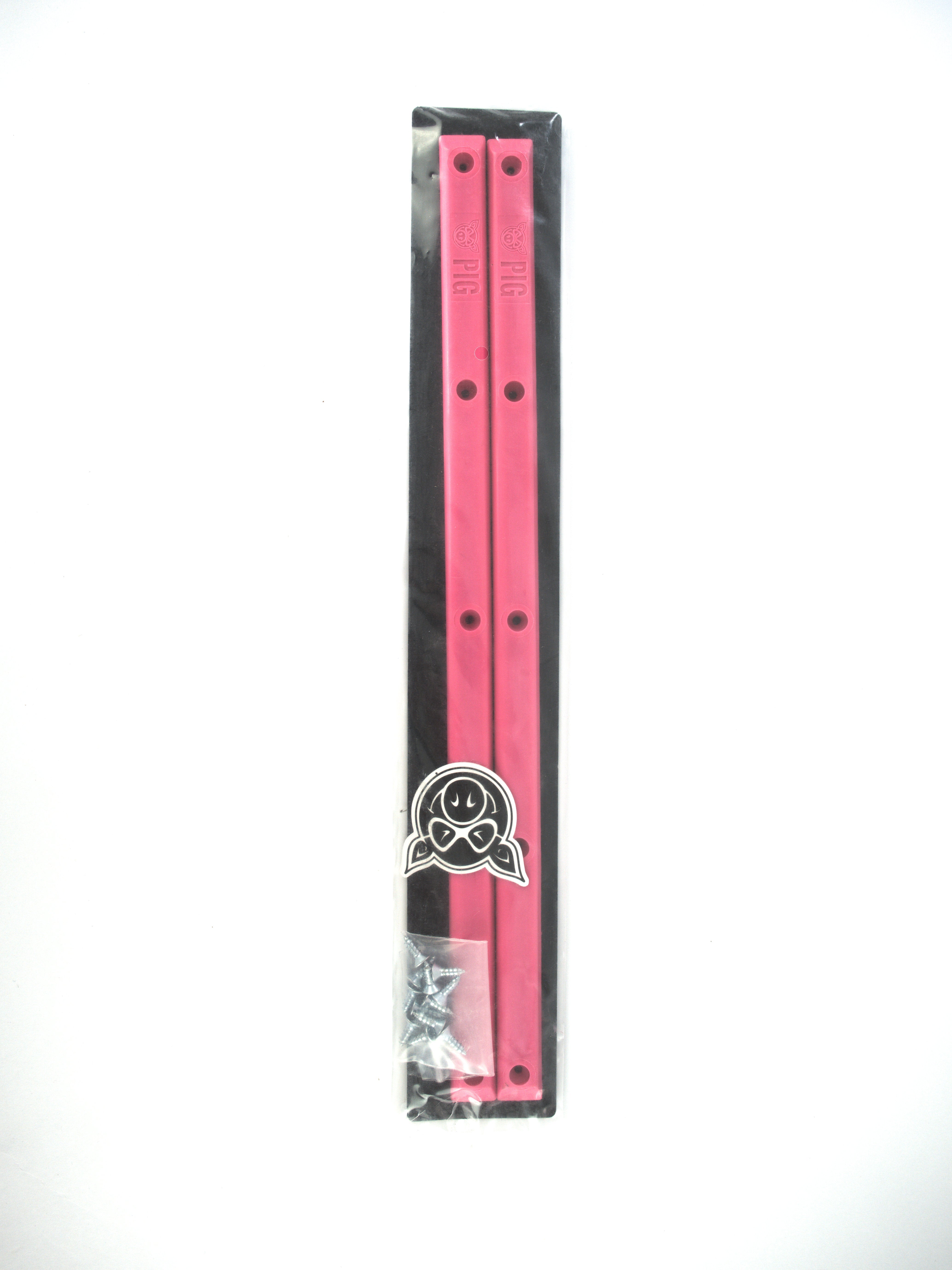 Pig wheels rails pink