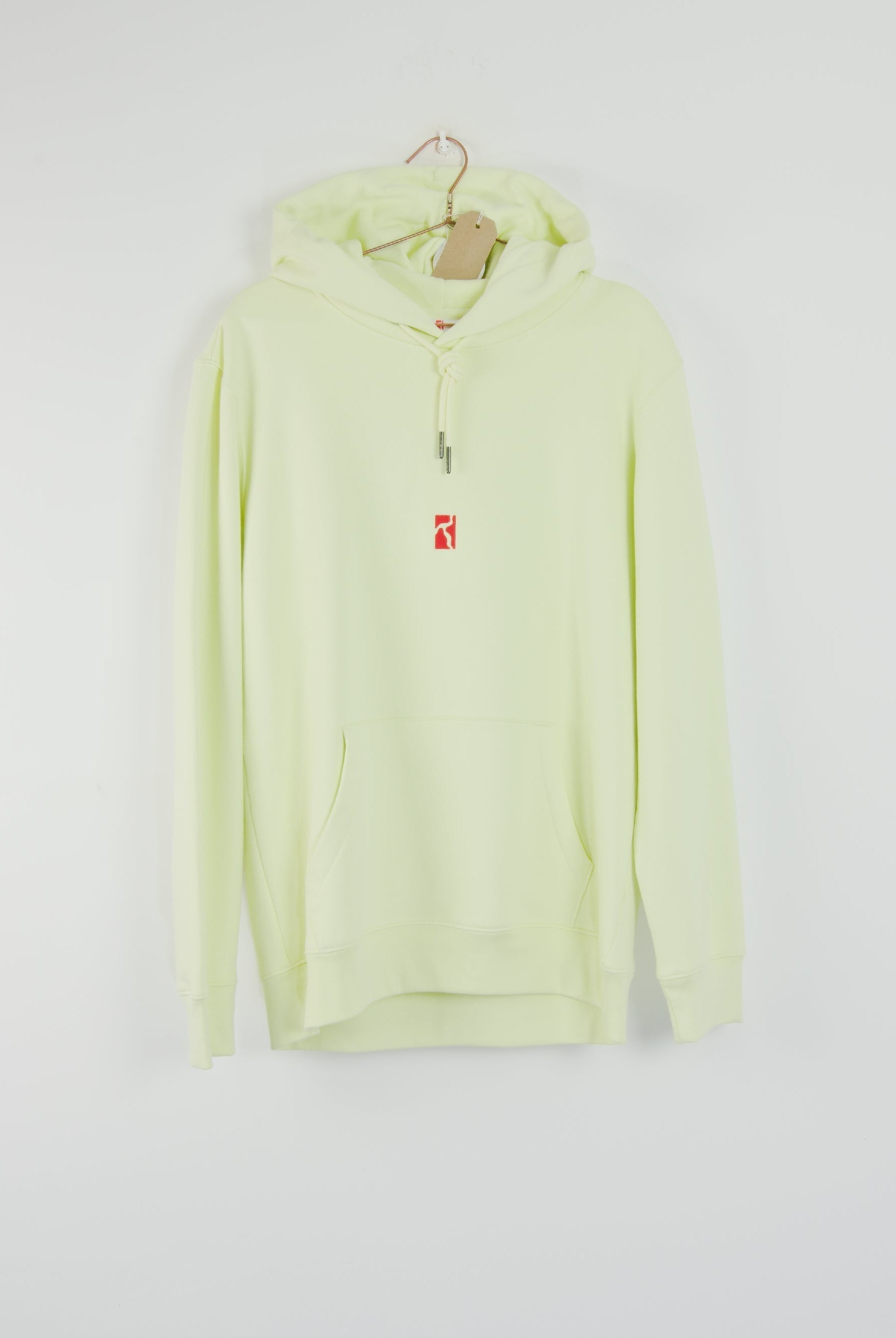 Poetic collective - blaze of noon hoodie - heavyweight organic cotton - lemon yellow