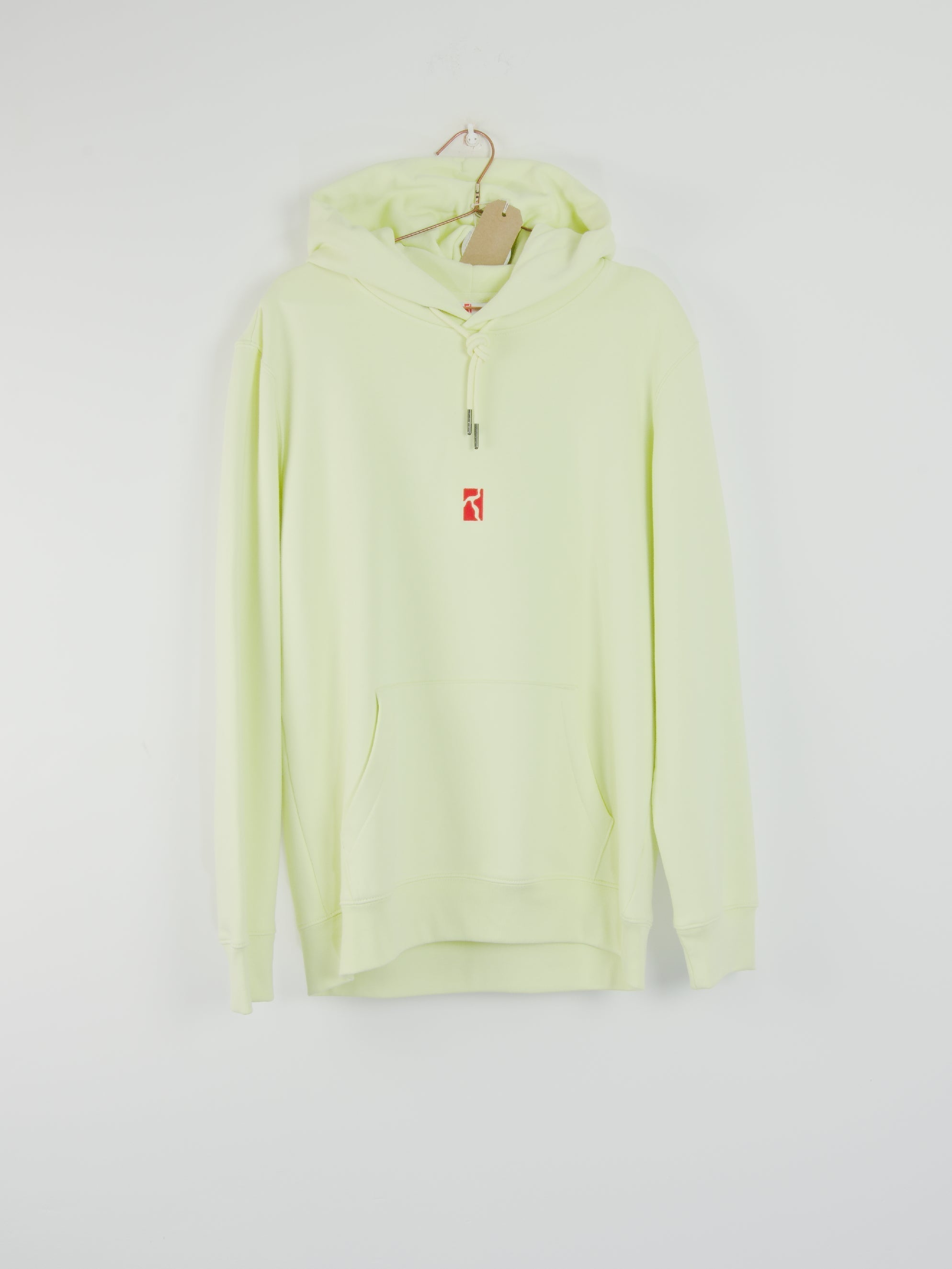 Poetic collective - blaze of noon hoodie - heavyweight organic cotton - lemon yellow