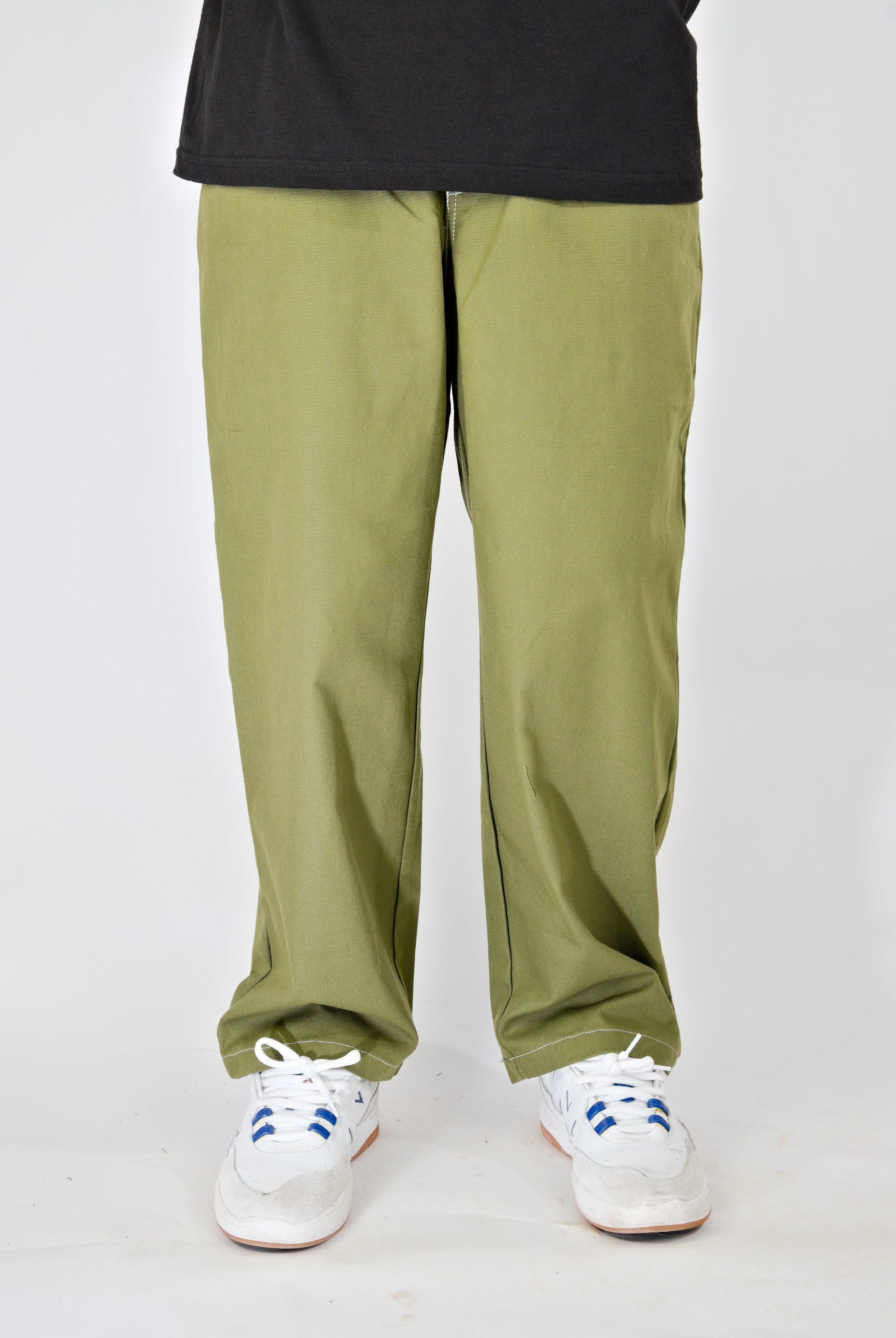 Poetic collective sculptor pants olive canvas pair light green