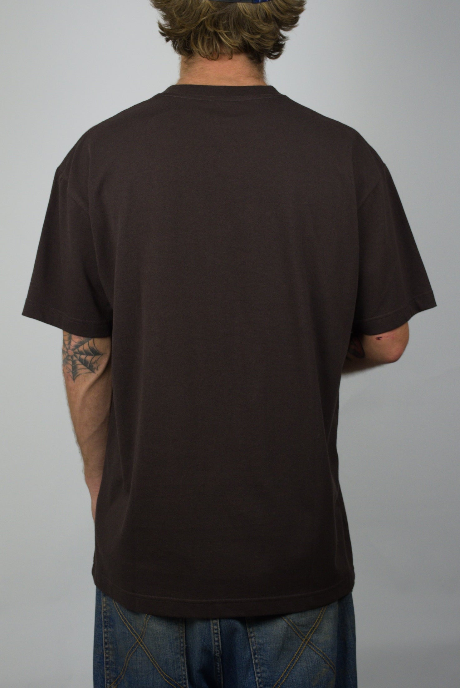 Polar skate co - family affair tee shirt - heavyweigt chocolate brown cotton