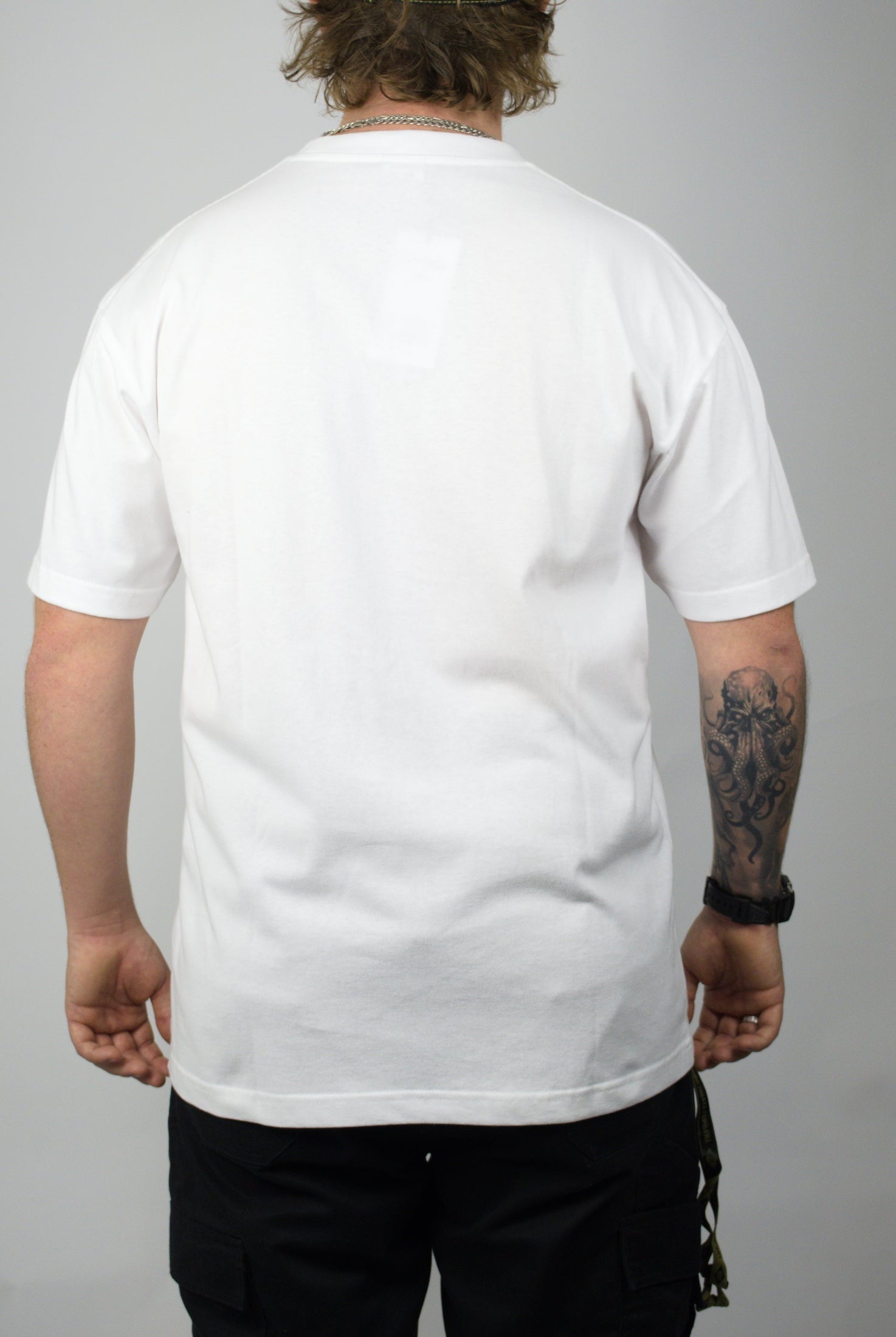 Polar skate co - world domination tee shirt - heavyweight white cotton