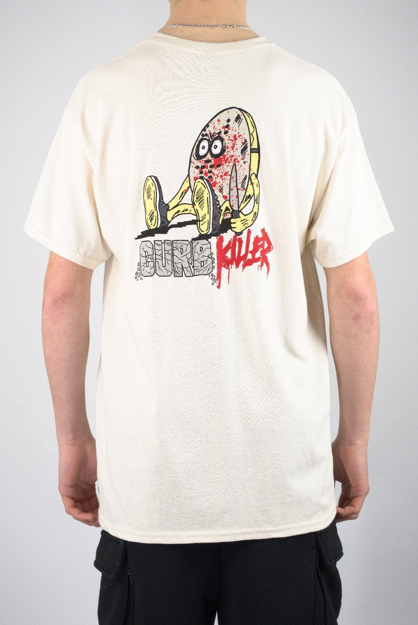 Slappy trucks - curb killer tee shirt - natural cotton