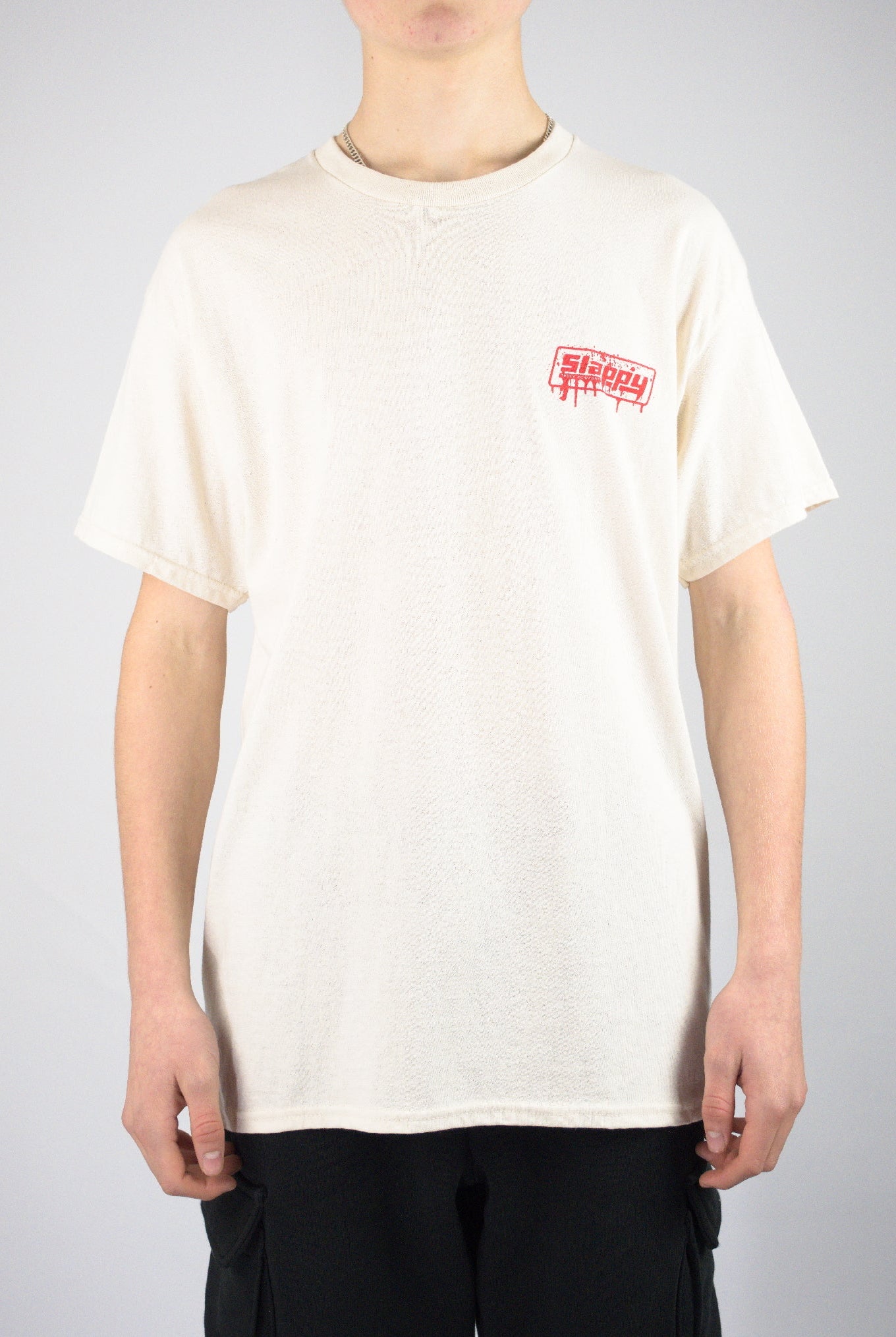 Slappy trucks - curb killer tee shirt - natural cotton