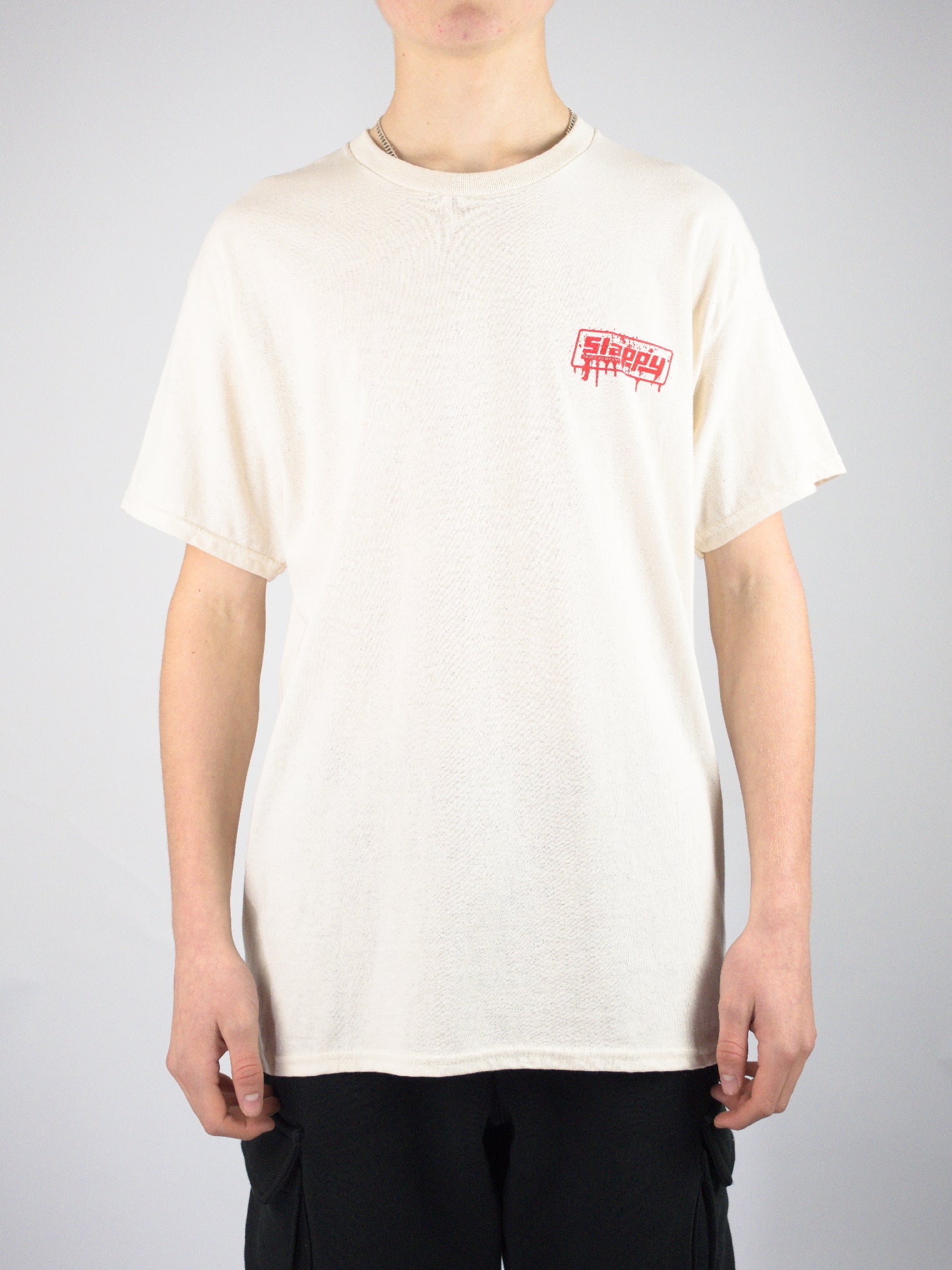 Slappy trucks - curb killer tee shirt - natural cotton