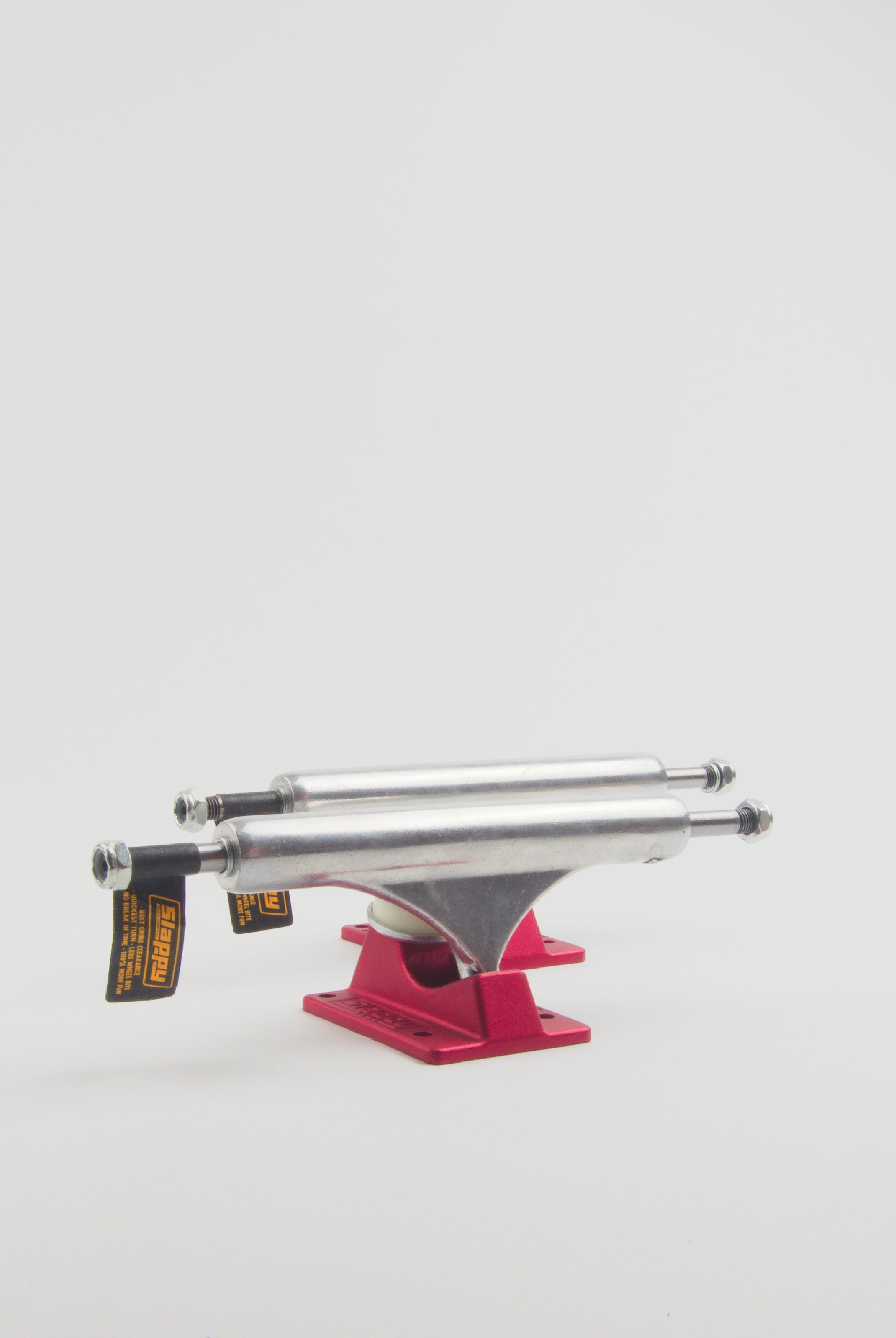 Slappy trucks - lights hollow inverted kingpin skateboard - red - 8.00