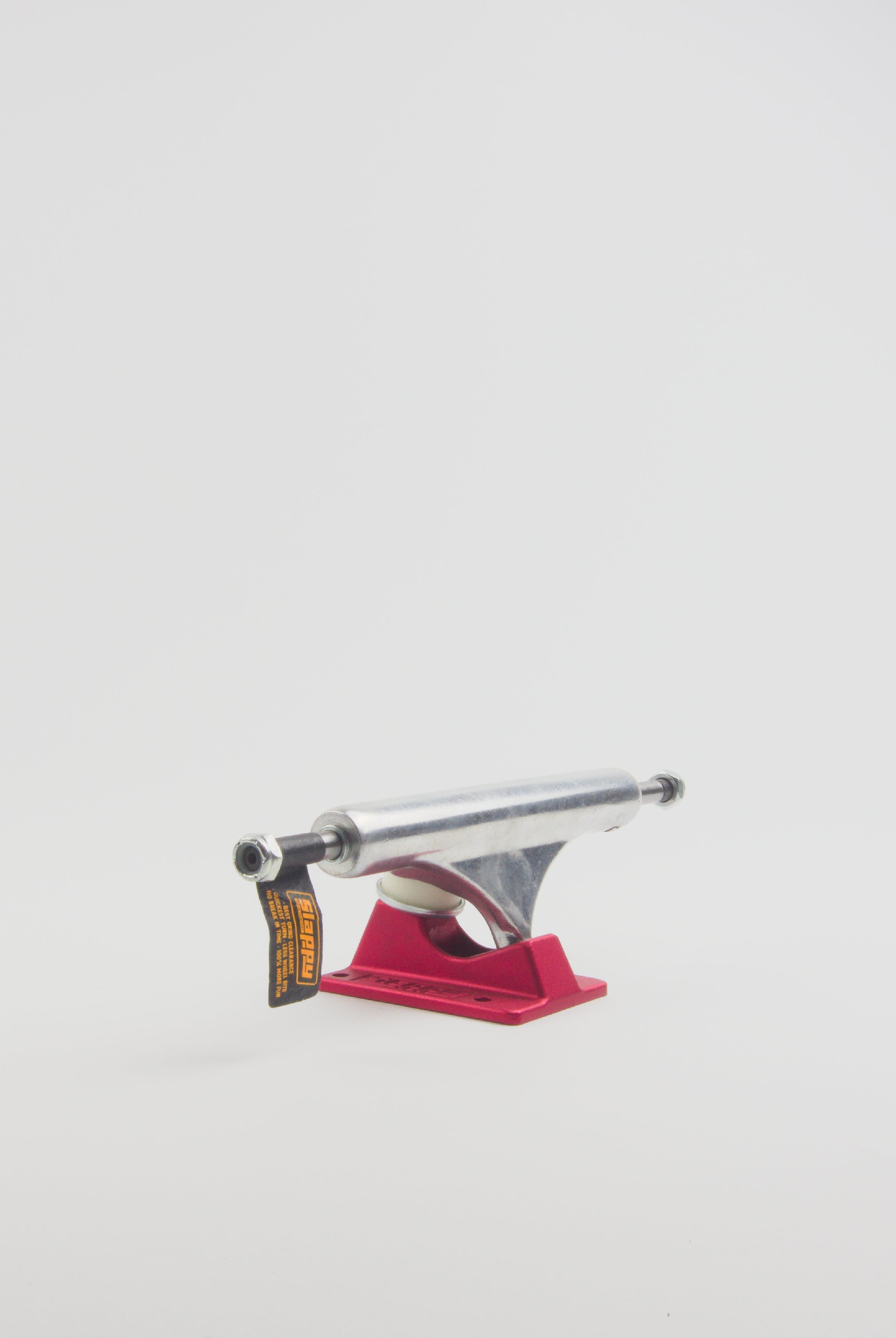 Slappy trucks - lights hollow inverted kingpin skateboard - red - 8.25