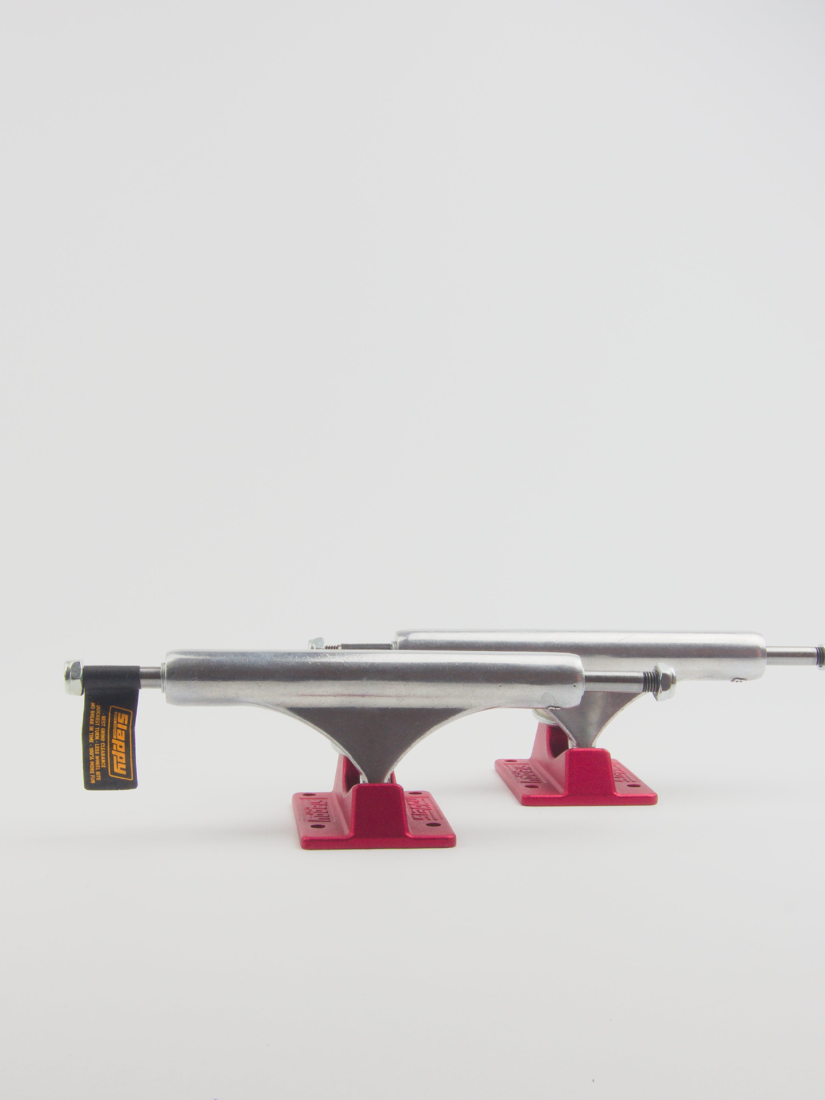 Slappy trucks - lights hollow inverted kingpin skateboard - red - 8.25