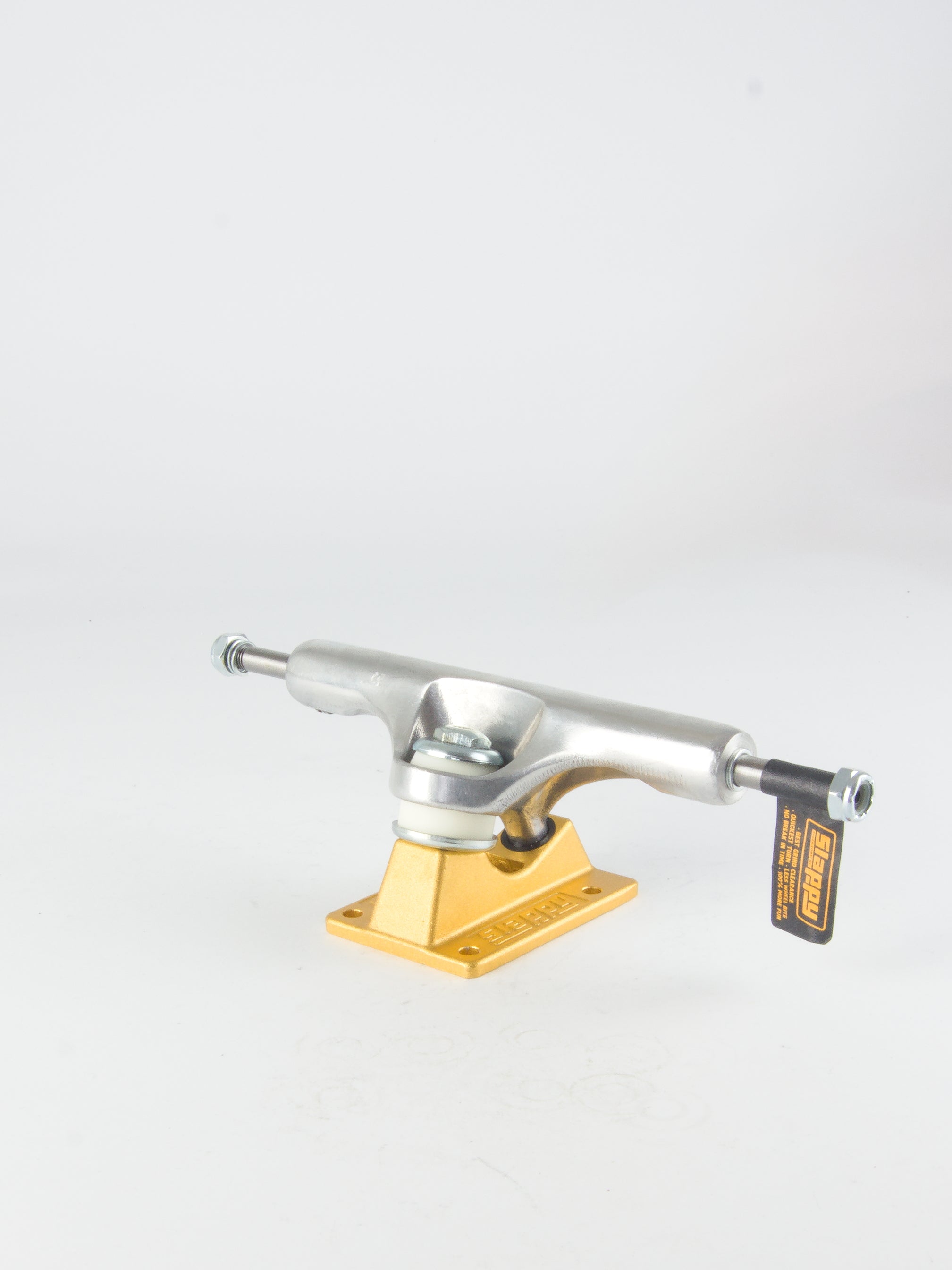 Slappy trucks - st1 hollow lights - inverted kingpin skateboard - gold 8.50