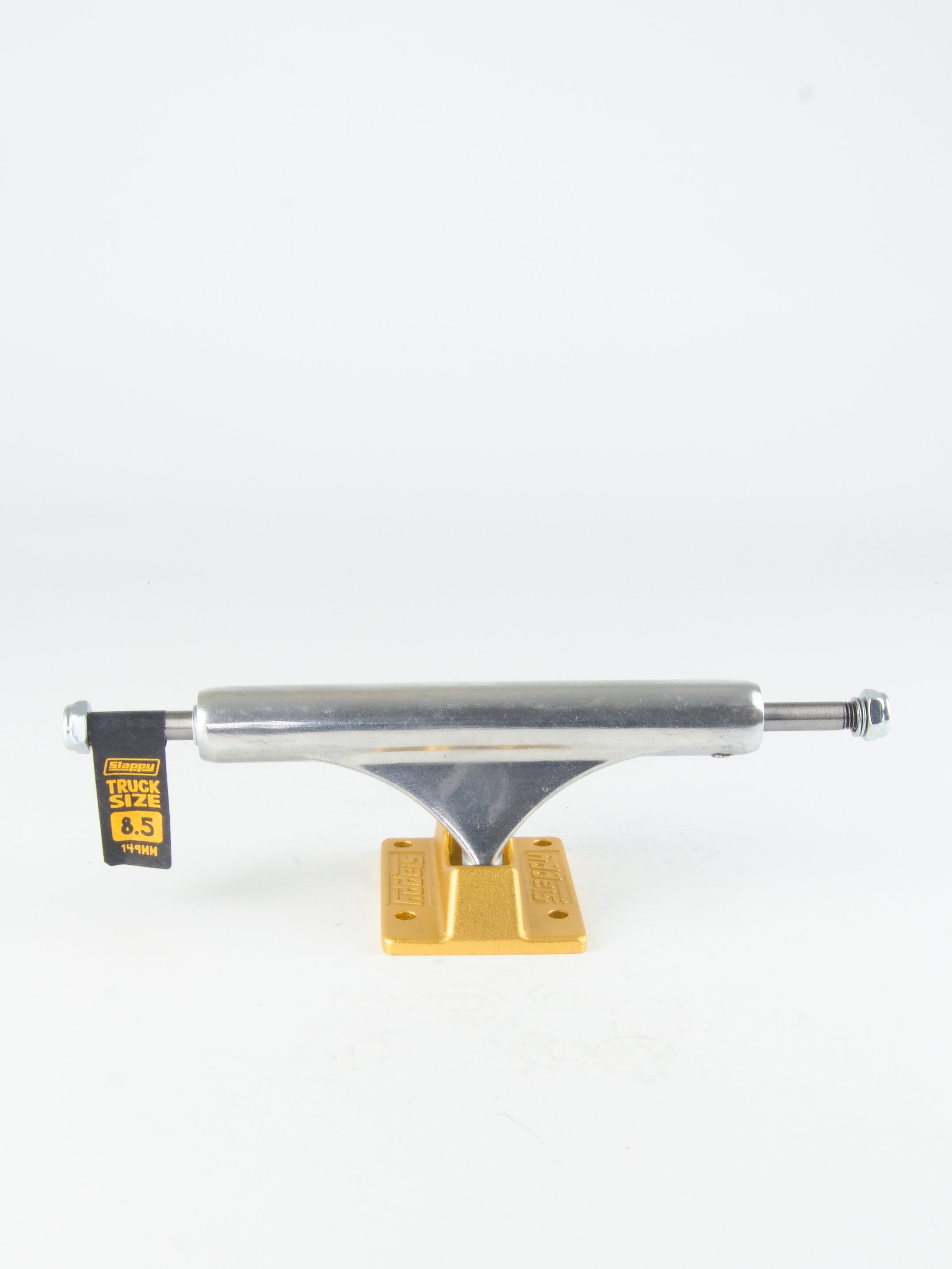 Slappy trucks - st1 hollow lights - inverted kingpin skateboard - gold 8.50