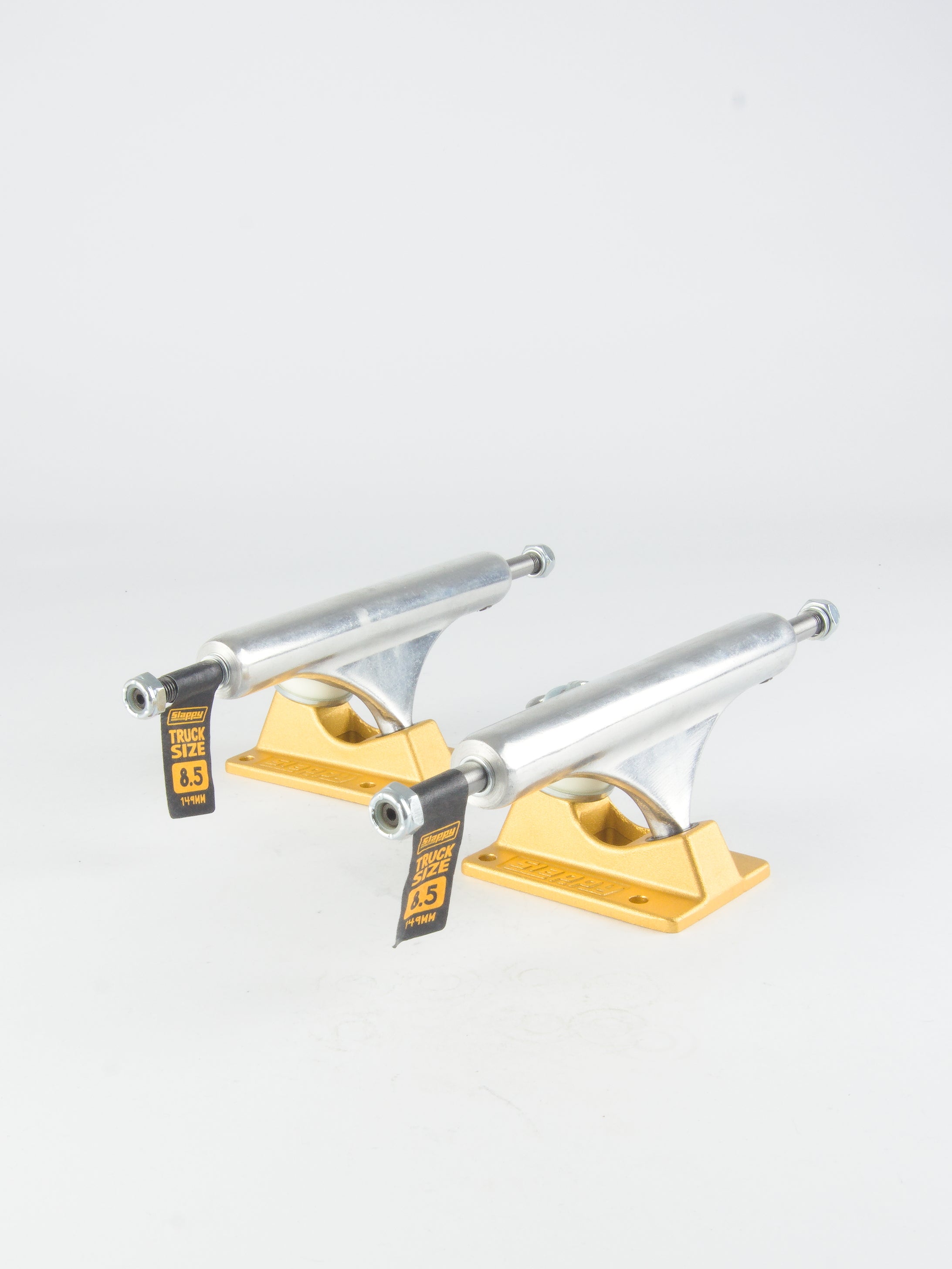 Slappy trucks - st1 hollow lights - inverted kingpin skateboard - gold 8.50