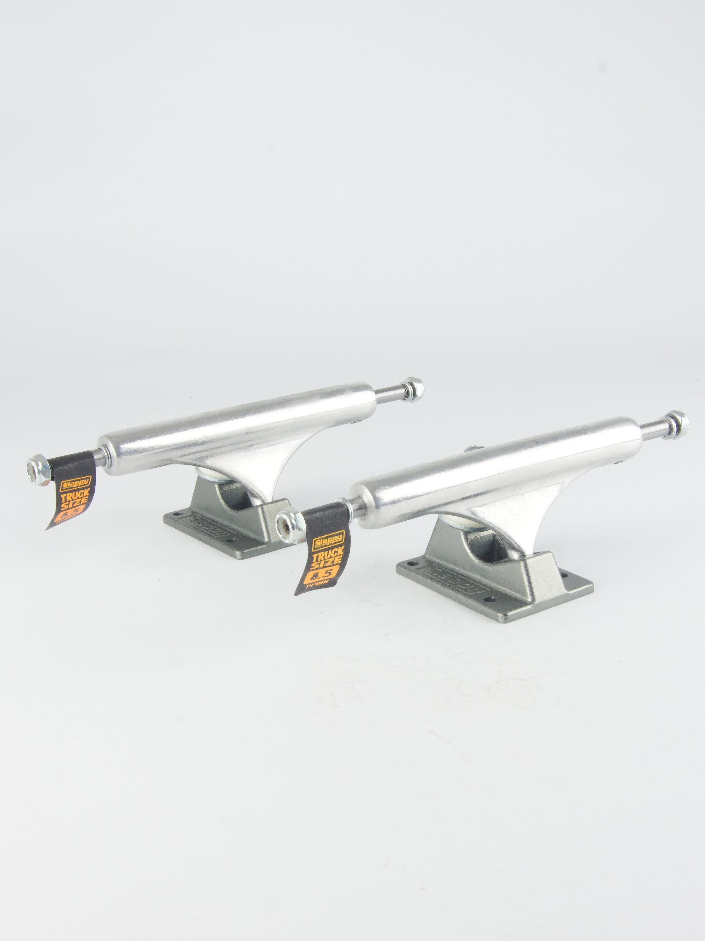 Slappy trucks - st1 hollow lights - inverted kingpin skateboard - gunmetal grey 8.50