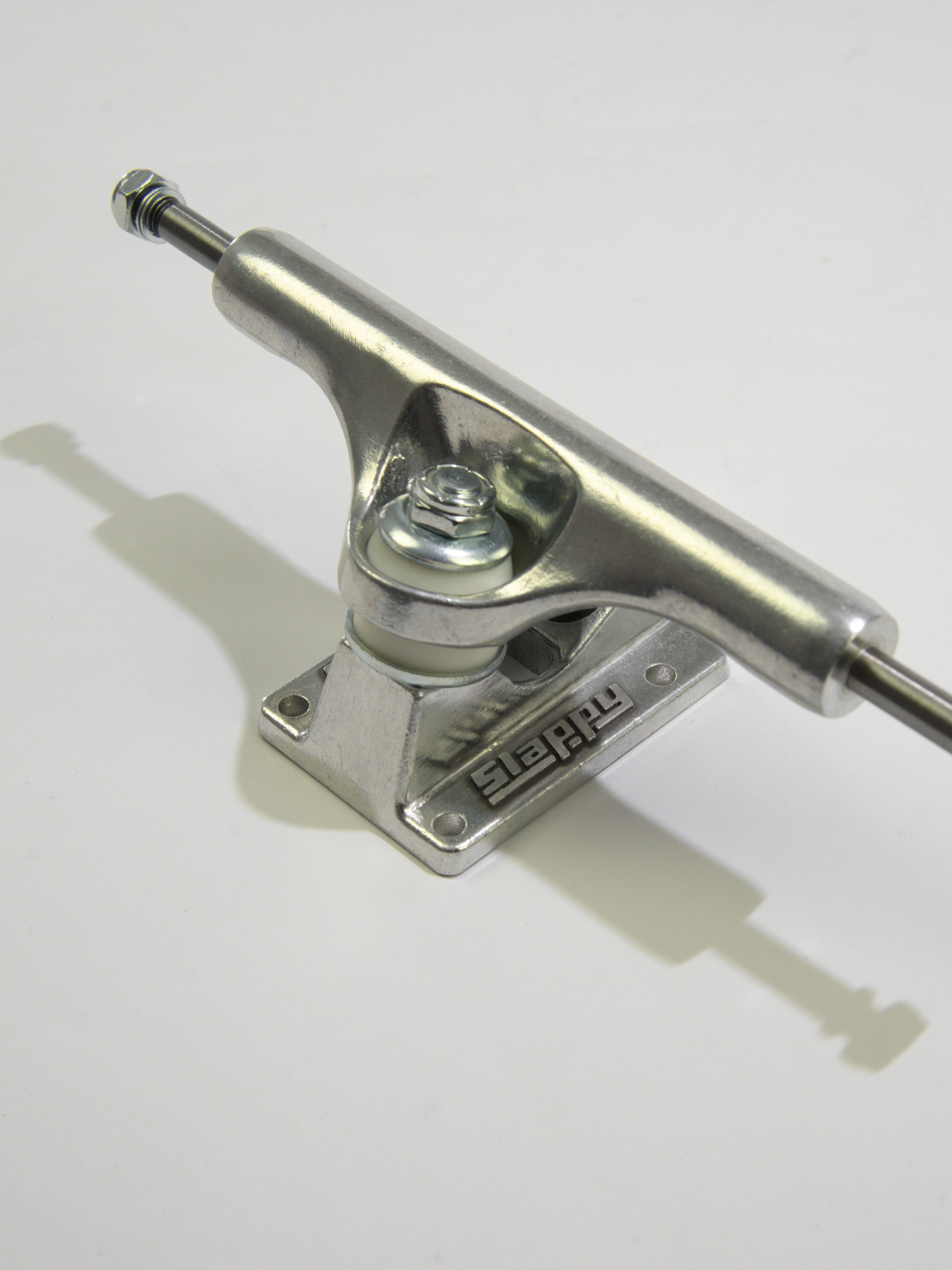 Slappy trucks st1 skateboard raw polish 8.00 metallic skateboard truck