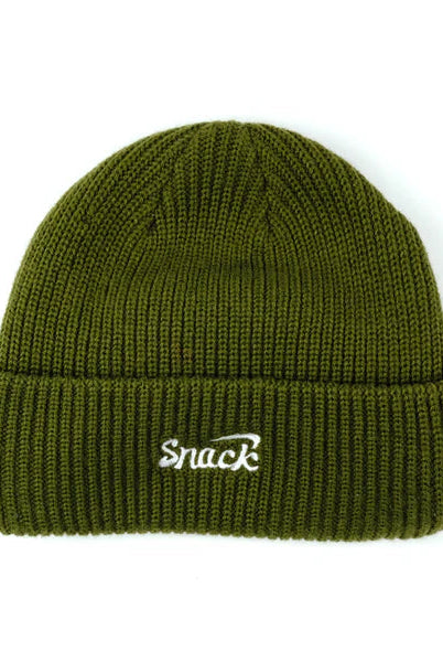 Snack - alive jeep visor beanie - olive green