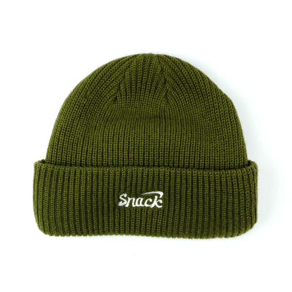 Snack - alive jeep visor beanie - olive green