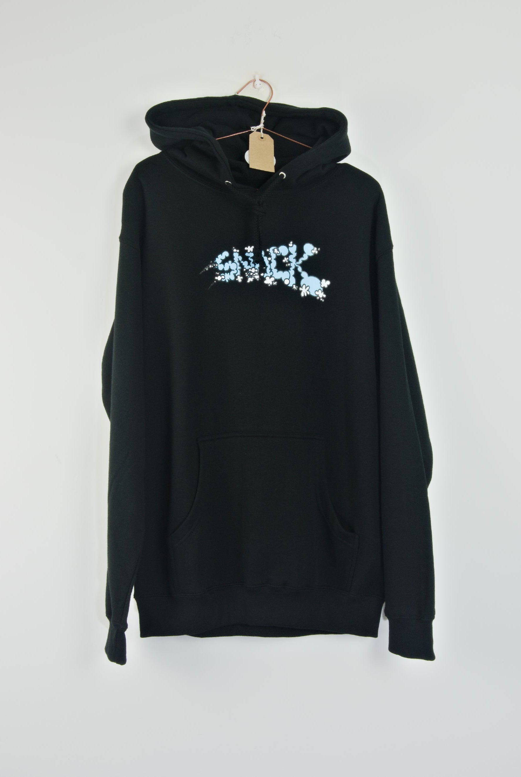 M snack - vapors hoodie - ultra heavyweight - black medium last
