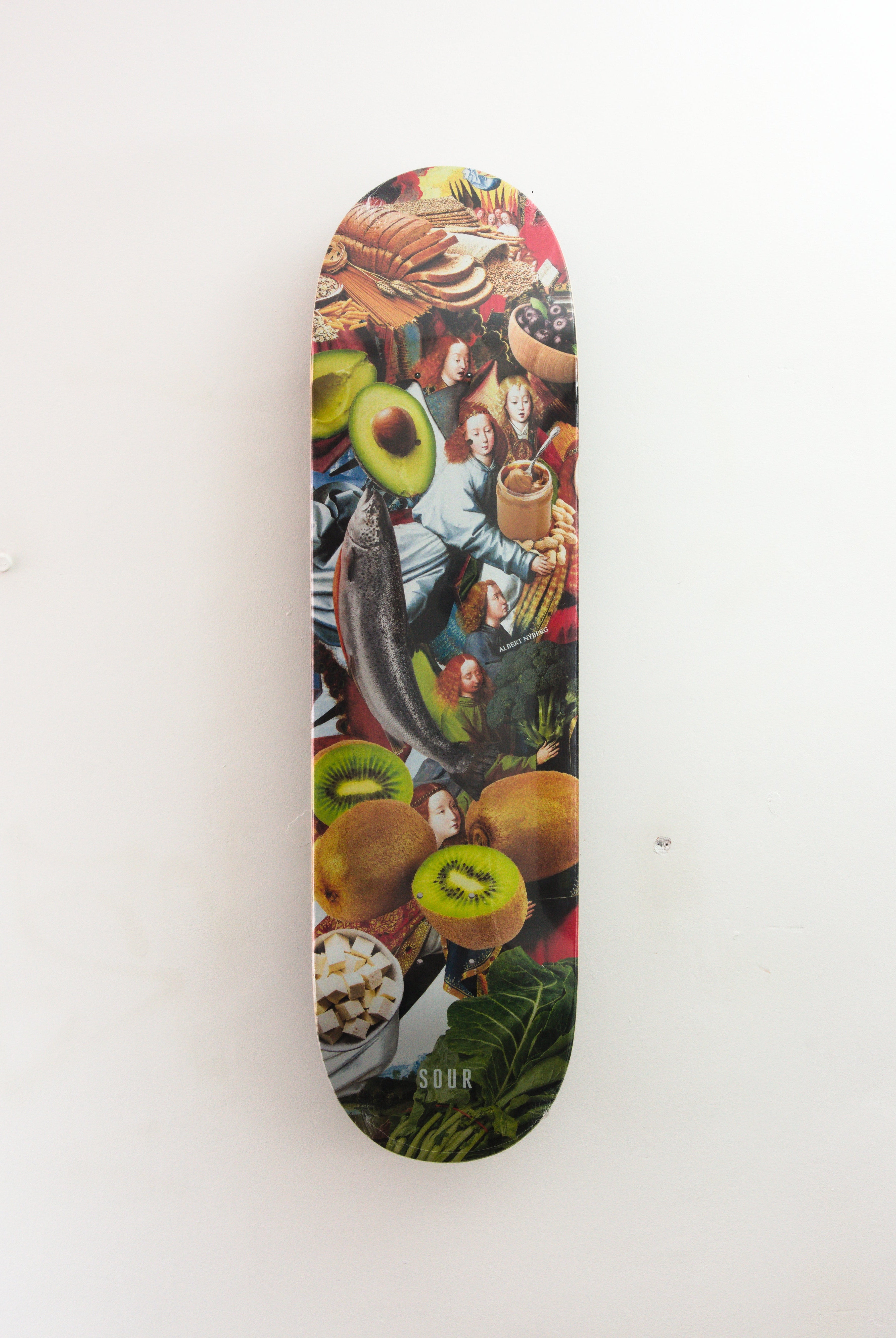 Sour solution – ’health’ albert nyberg pro model skateboard deck 8.50 skateboard deck colorful
