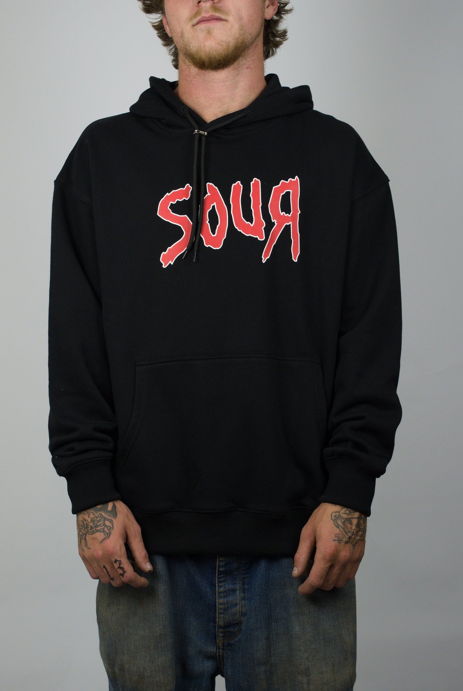 Sour solution - metal hoodie - black