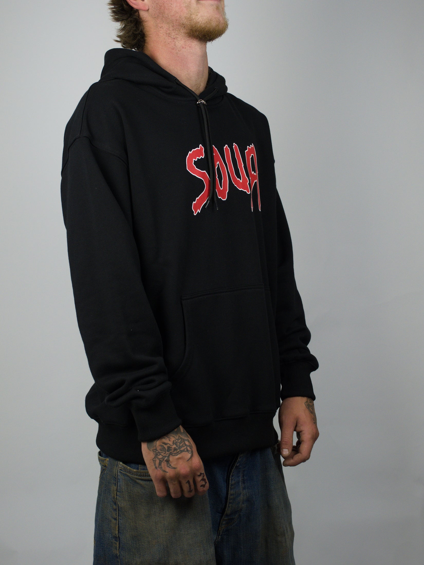 Sour solution - metal hoodie - black
