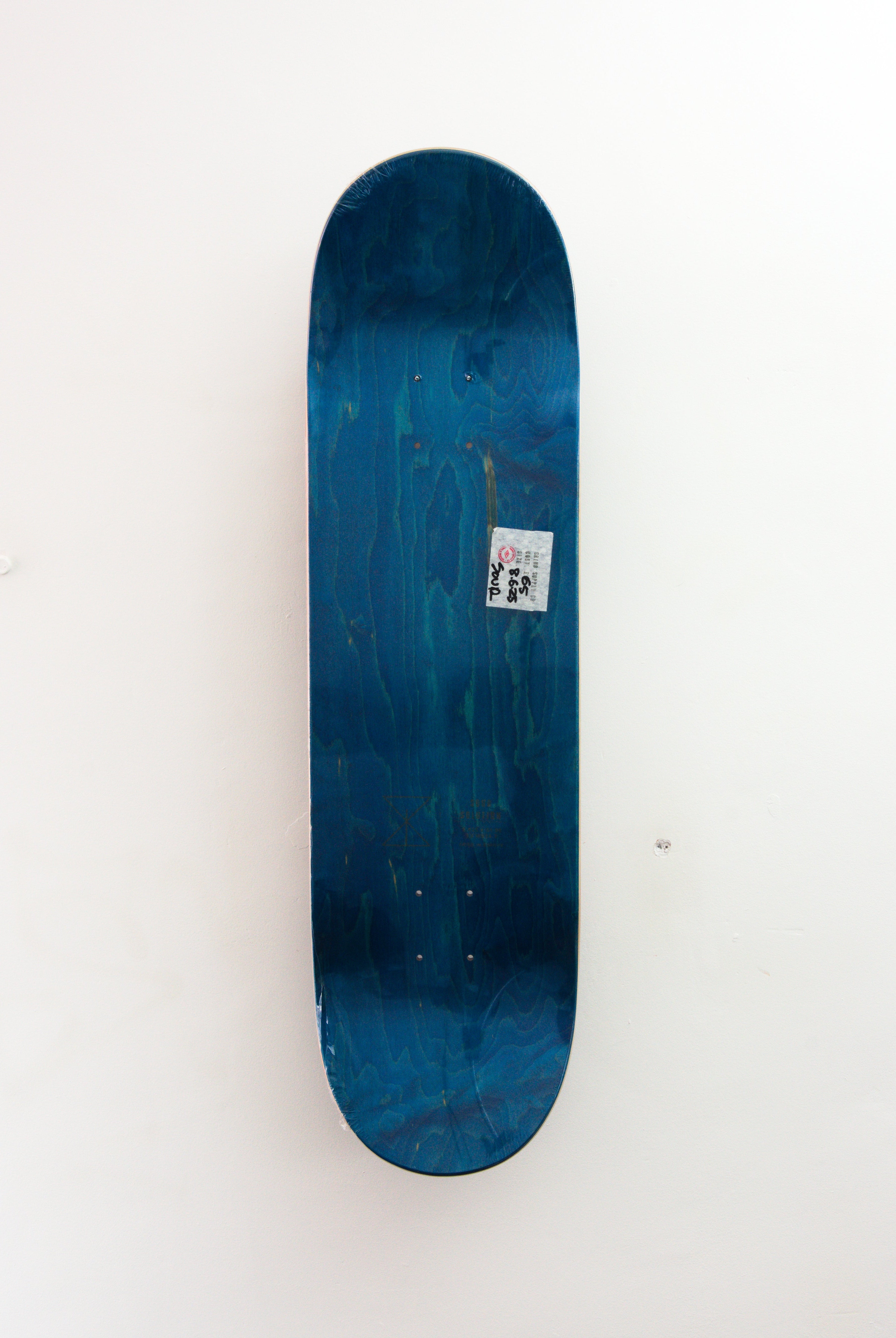 Sour solution – ’vote’ simon isaksson pro skateboard deck 8.625’’ x 31.96’’ 14.2 blue skateboard deck