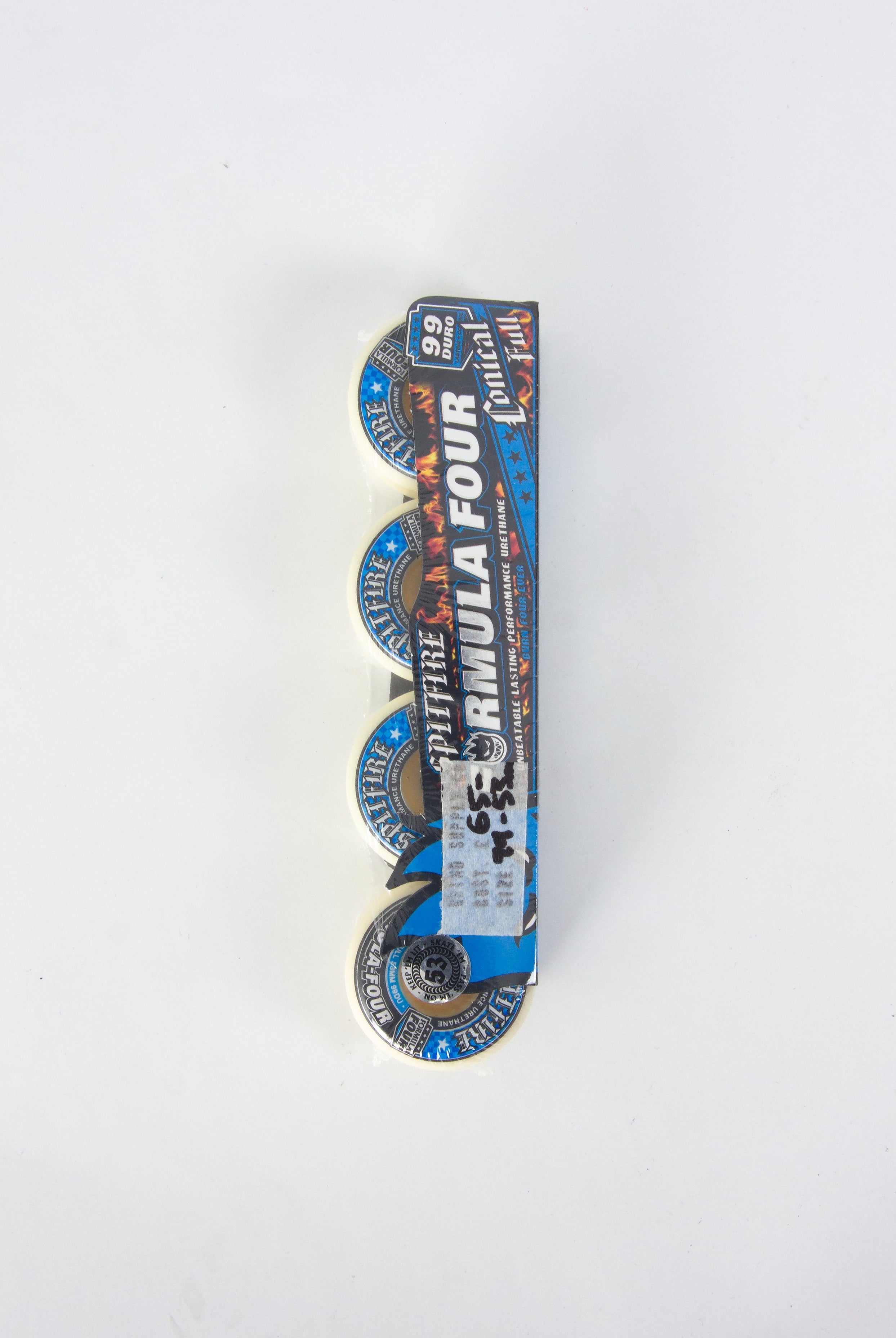 Spitfire wheels - formula four conical full 53mm skateboard - 99a