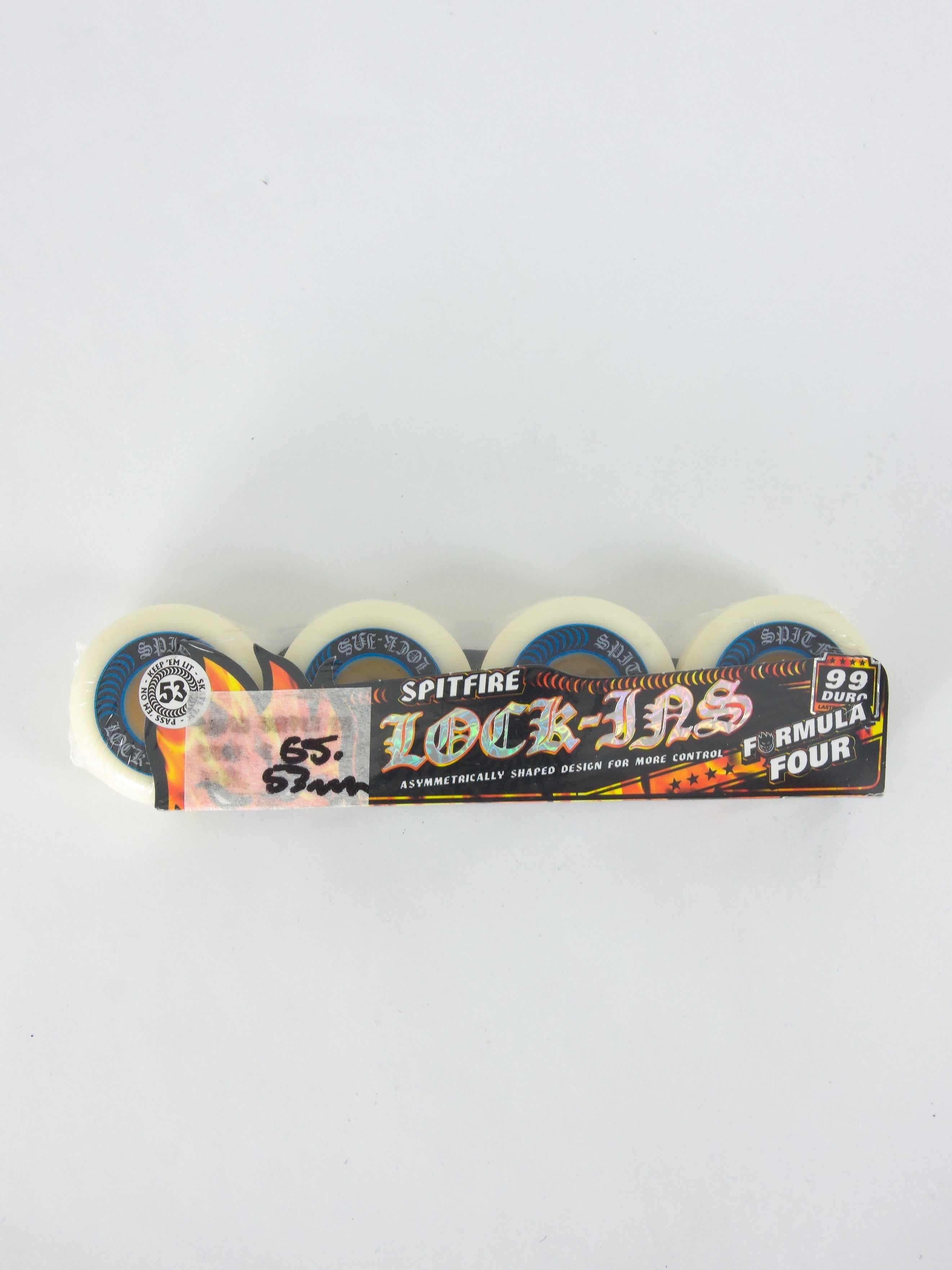 Spitfire wheels formula four lock in 99du skateboard 53 mm