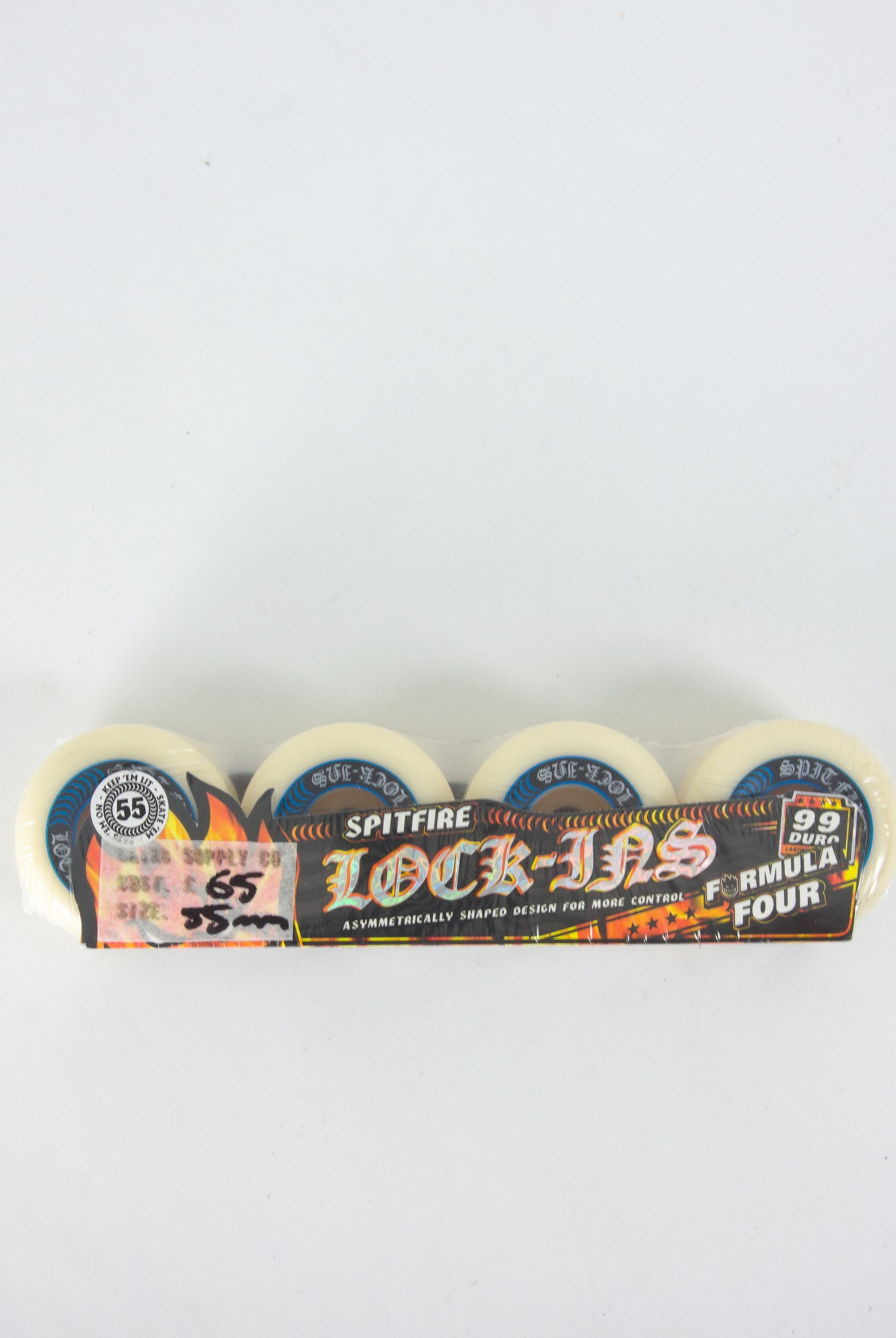 Spitfire wheels formula four lock in 99du skateboard 55 mm