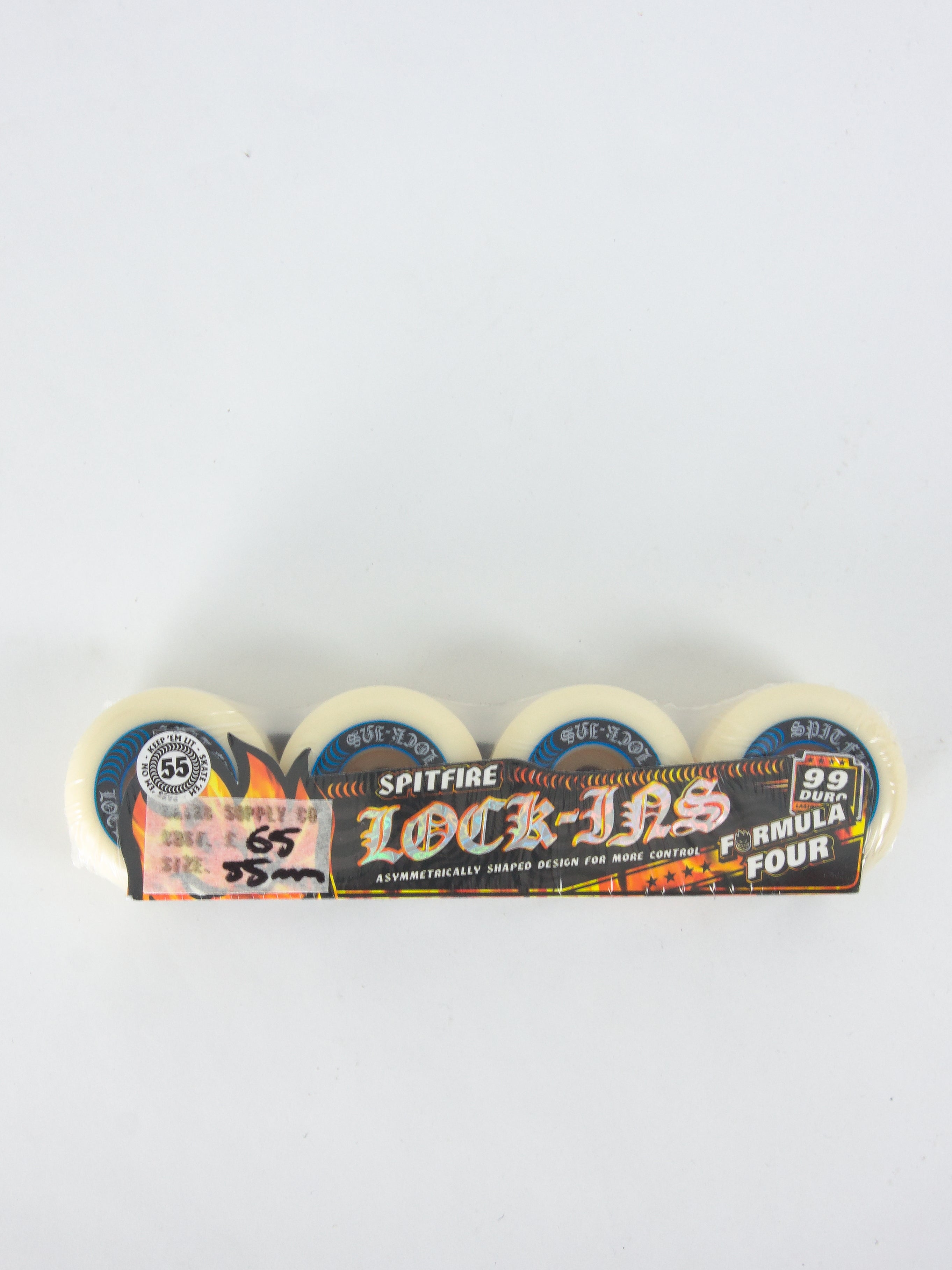 Spitfire wheels formula four lock in 99du skateboard 55 mm