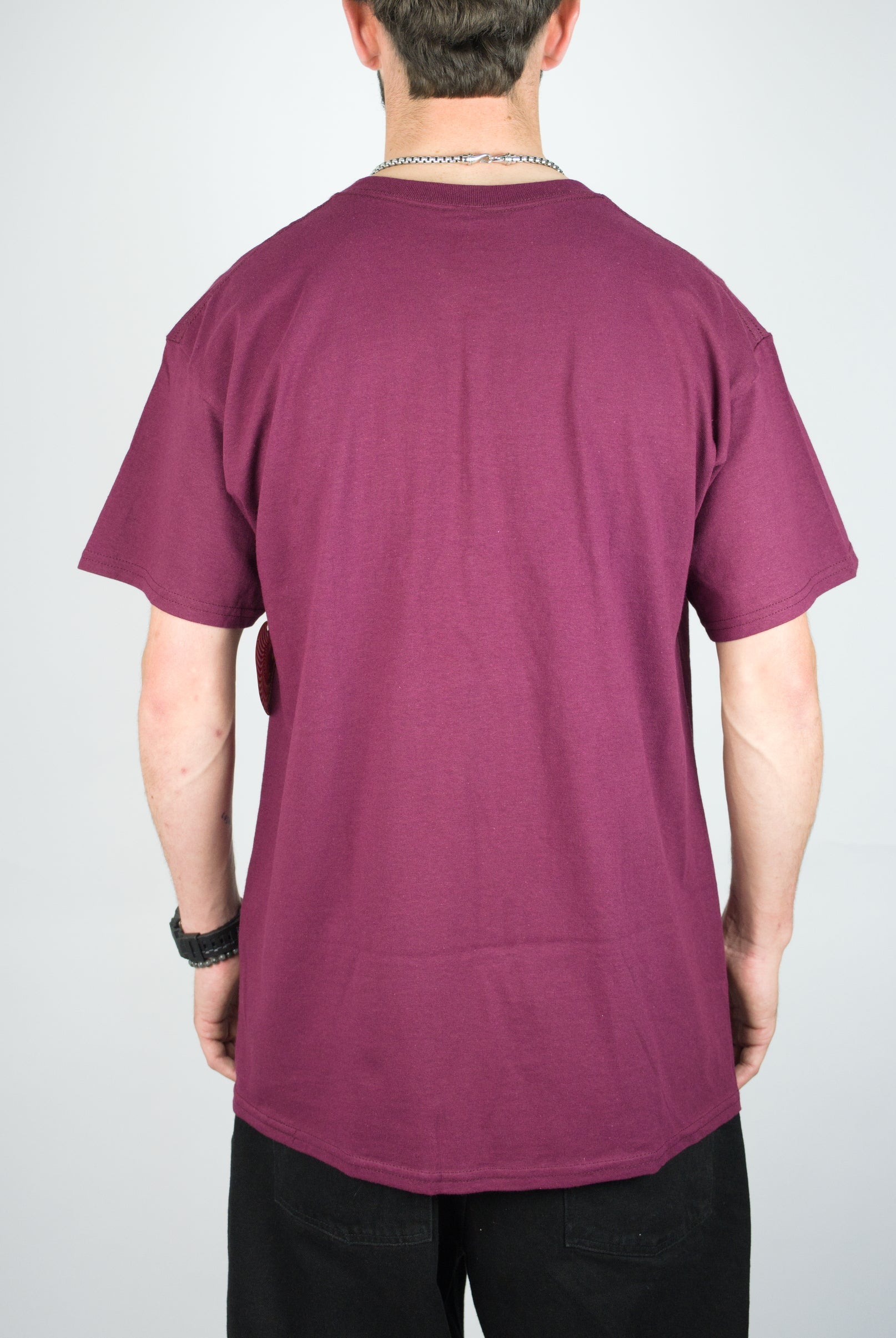 Spitfire wheels - lil beatdowns tee - maroon