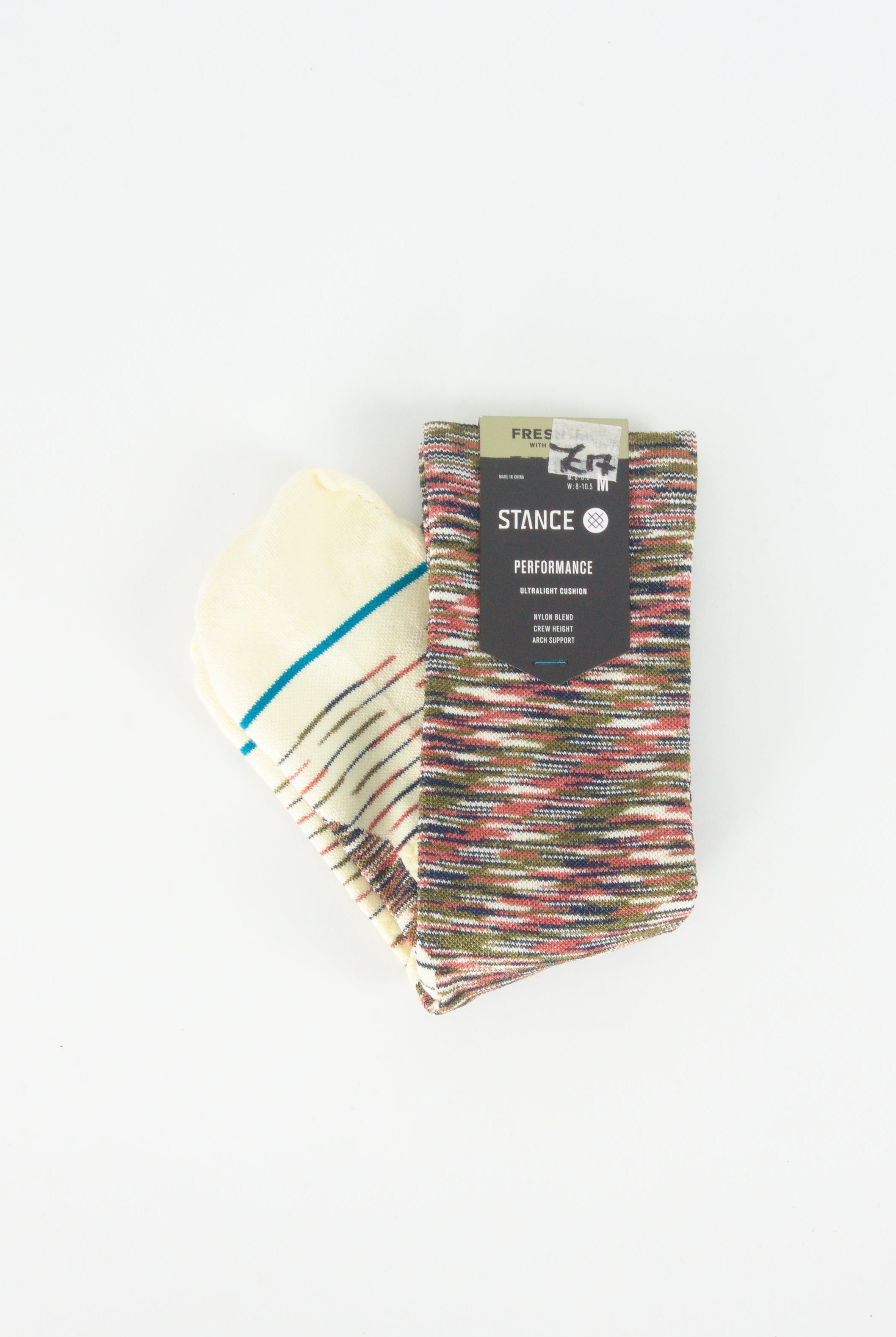 Stance - feel360 with infinknit marshland ul sport socks - ultralight cushion - multicolour