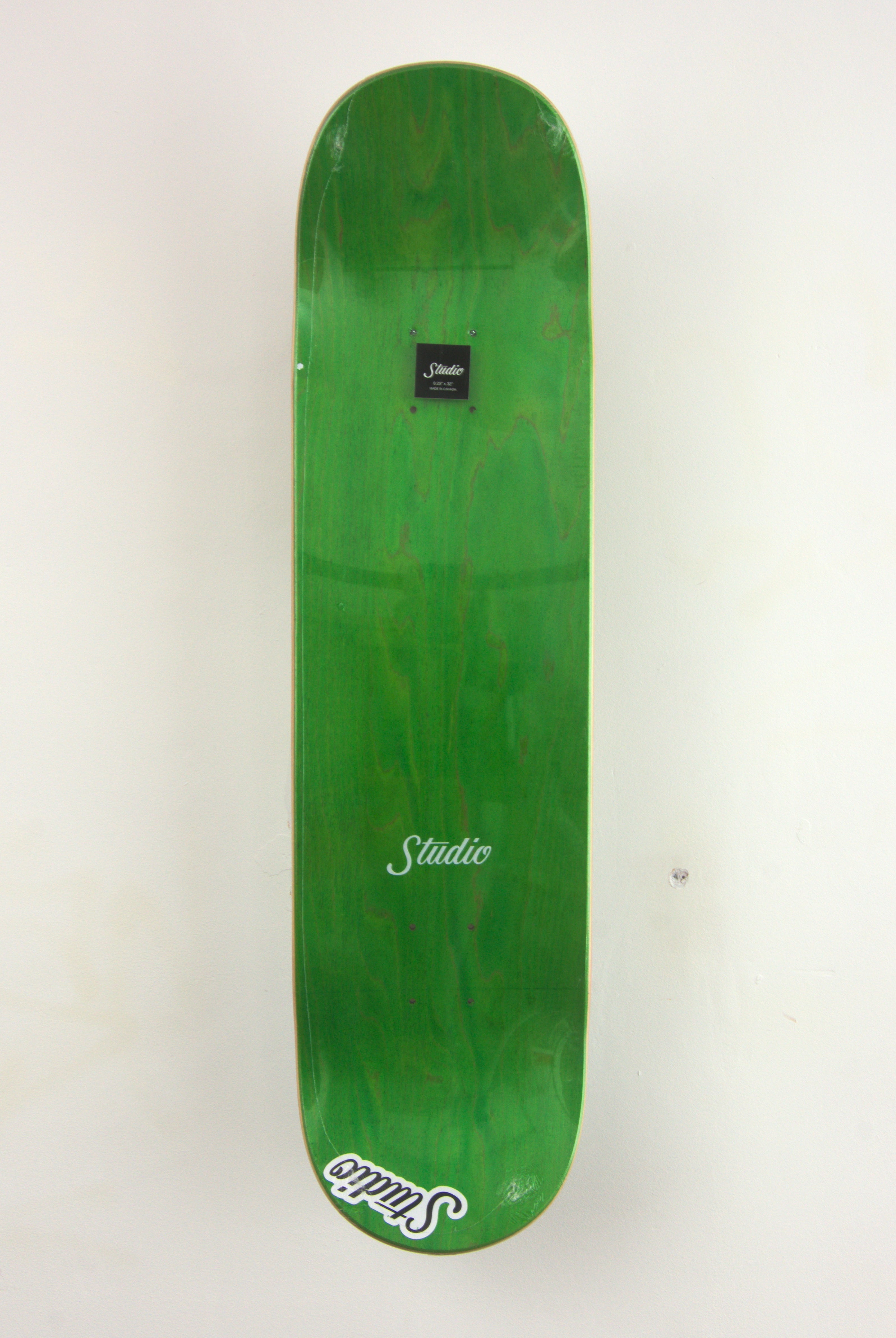 Studio - ’cheetahs’ skateboard deck - 8.25 white