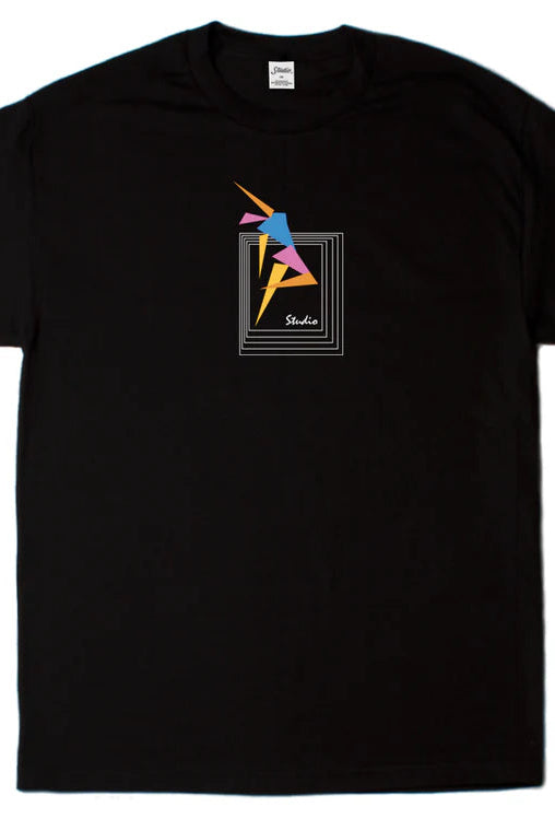 Studio - pointer sister tee - black