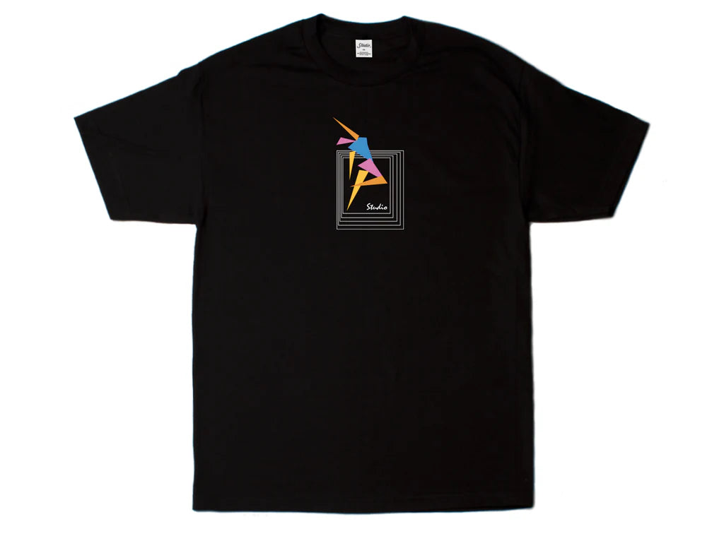 Studio - pointer sister tee - black