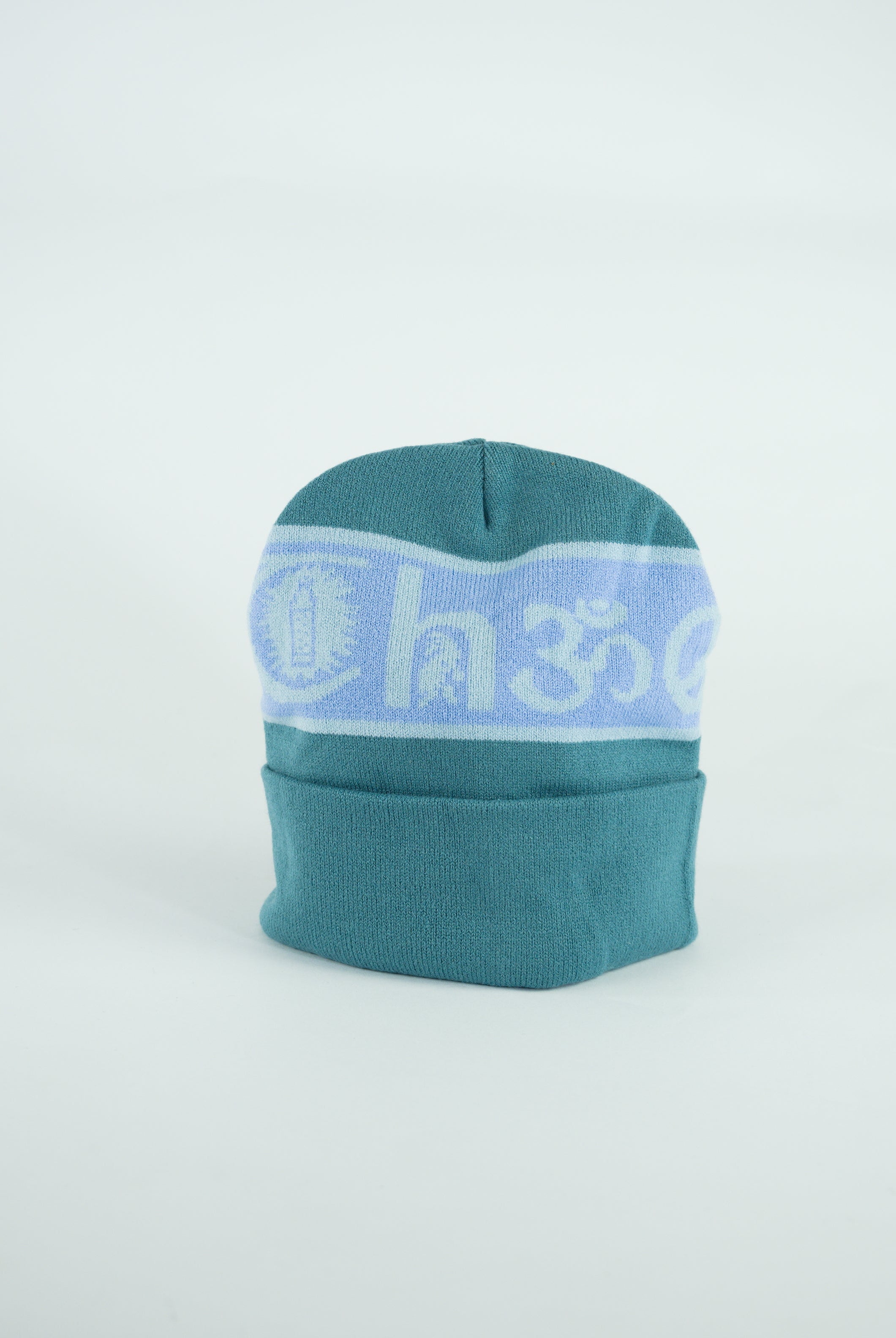 Theorie of atlantis coexist cuff beanie evergreen teal winter beanie