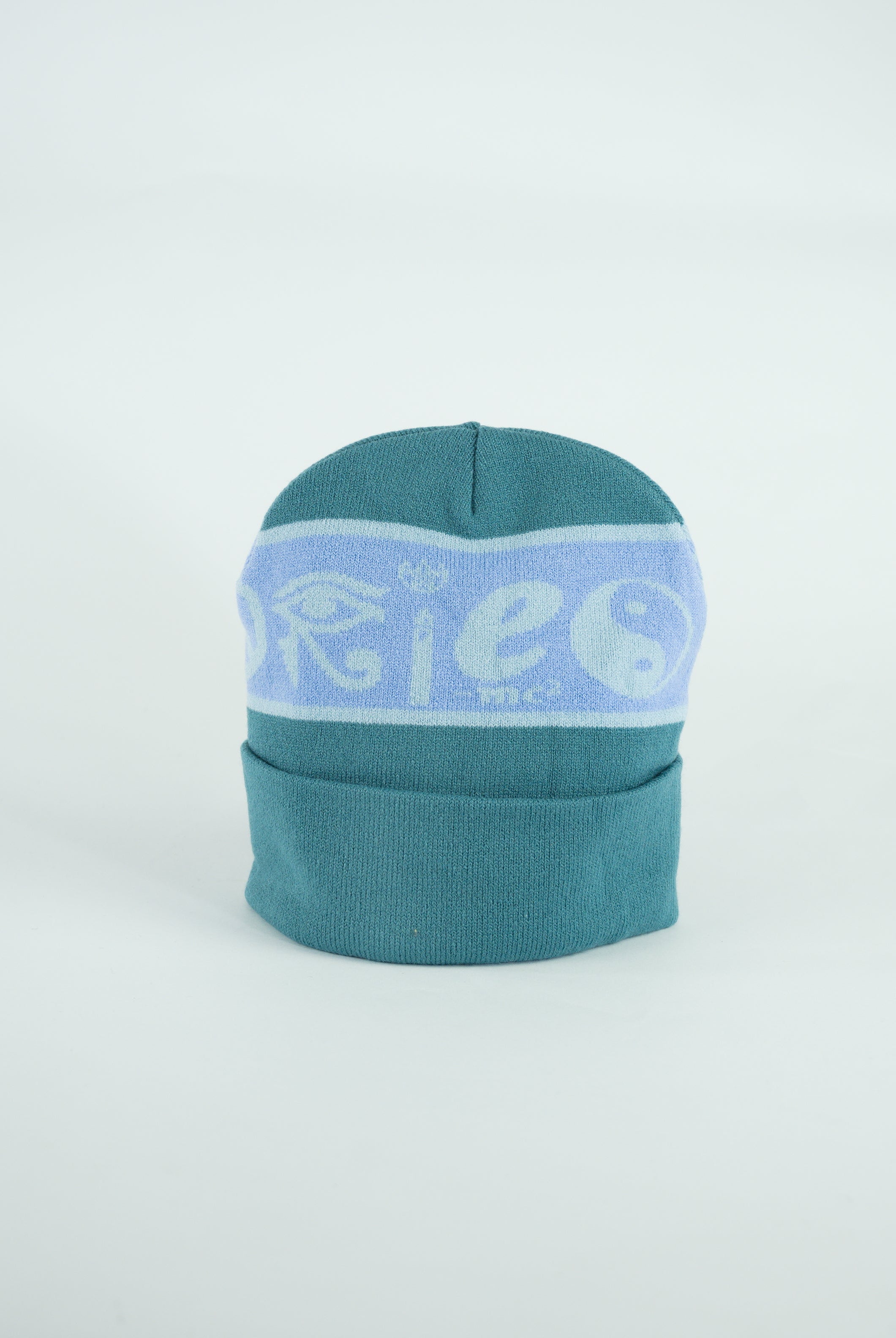 Theorie of atlantis coexist cuff beanie evergreen teal winter beanie