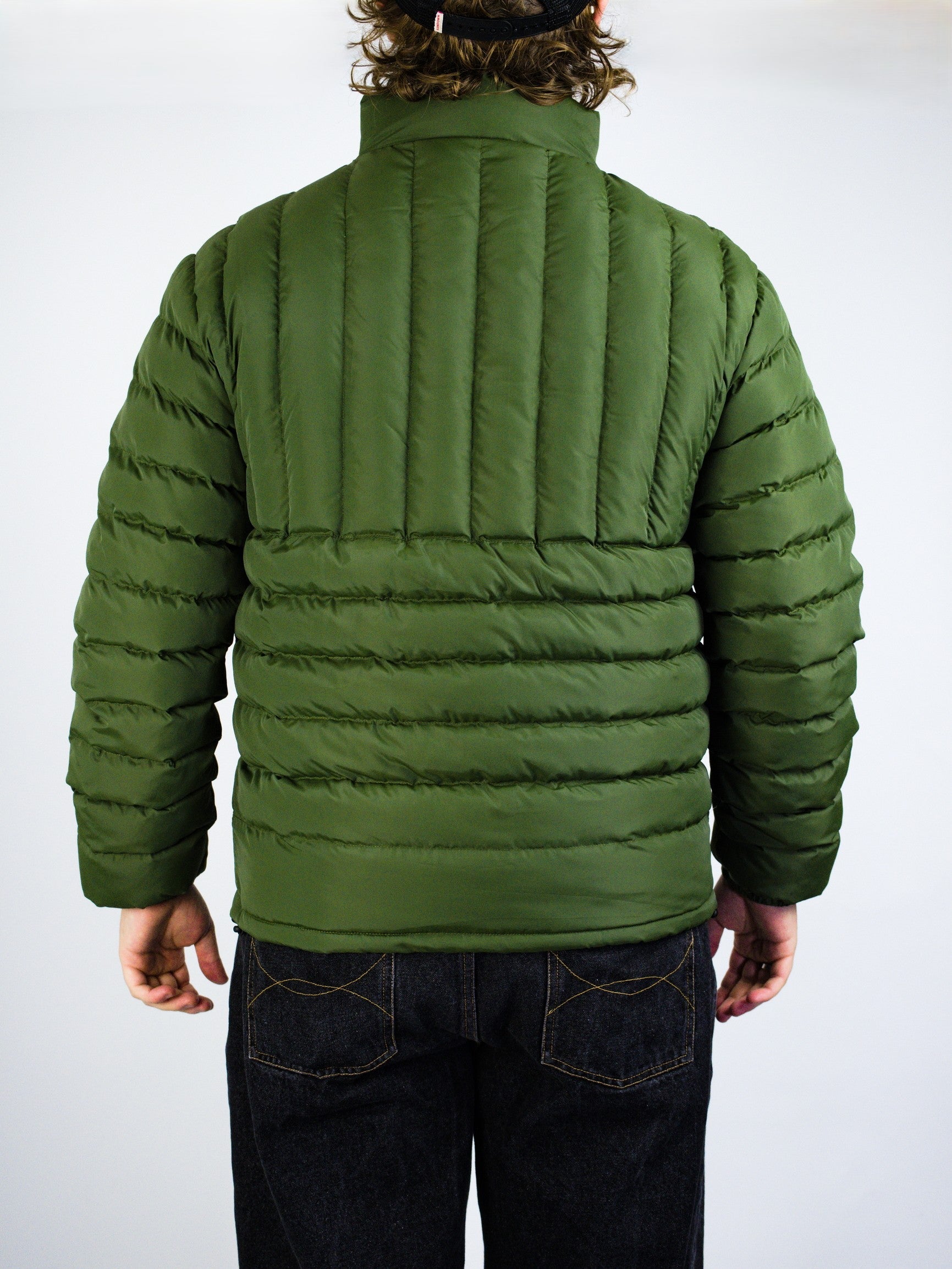 Theories of atlantis - ludlow puffer jacket - sage green