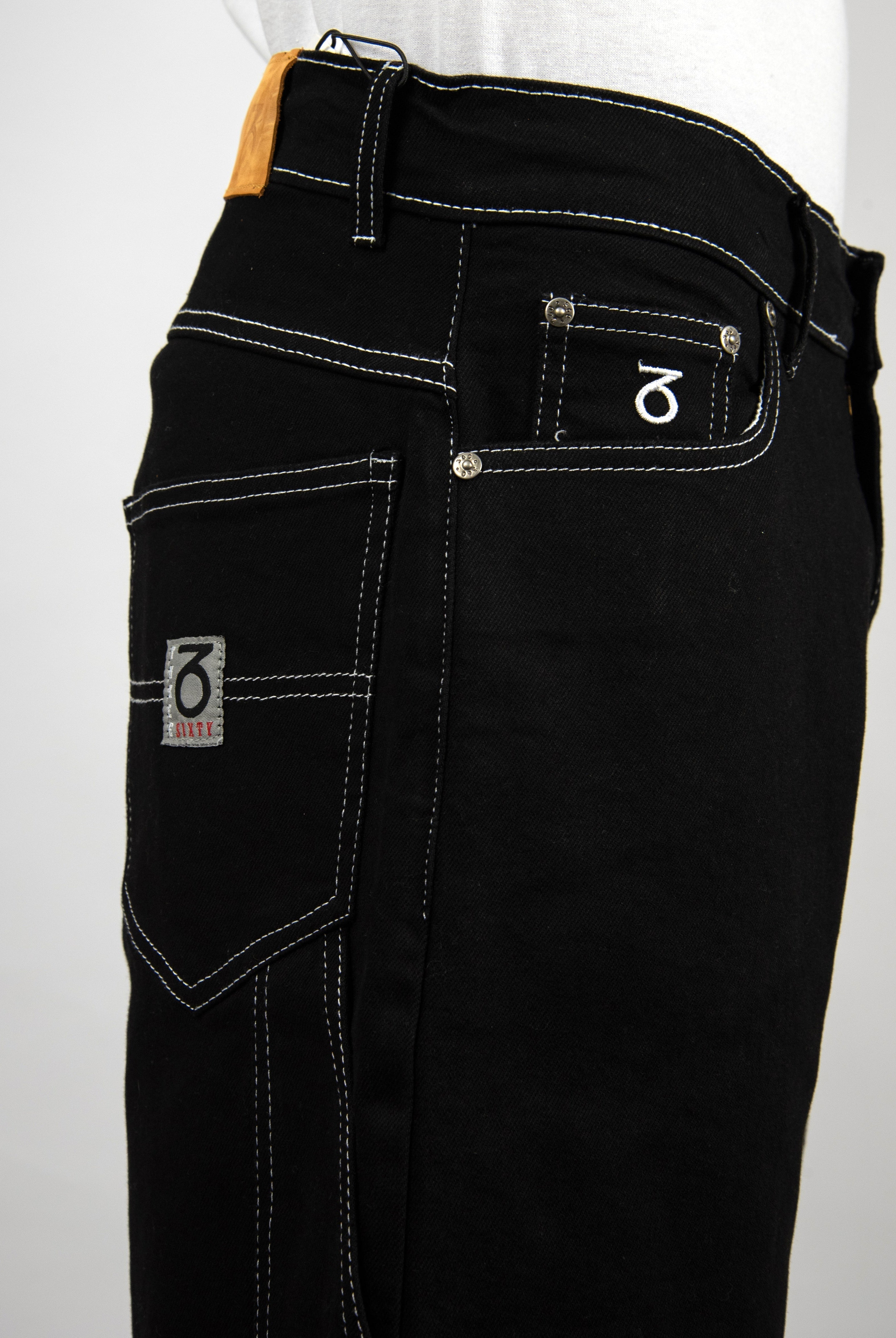 28 three sixty clothing loose fit carpenter shorts black last pair black denim jeans