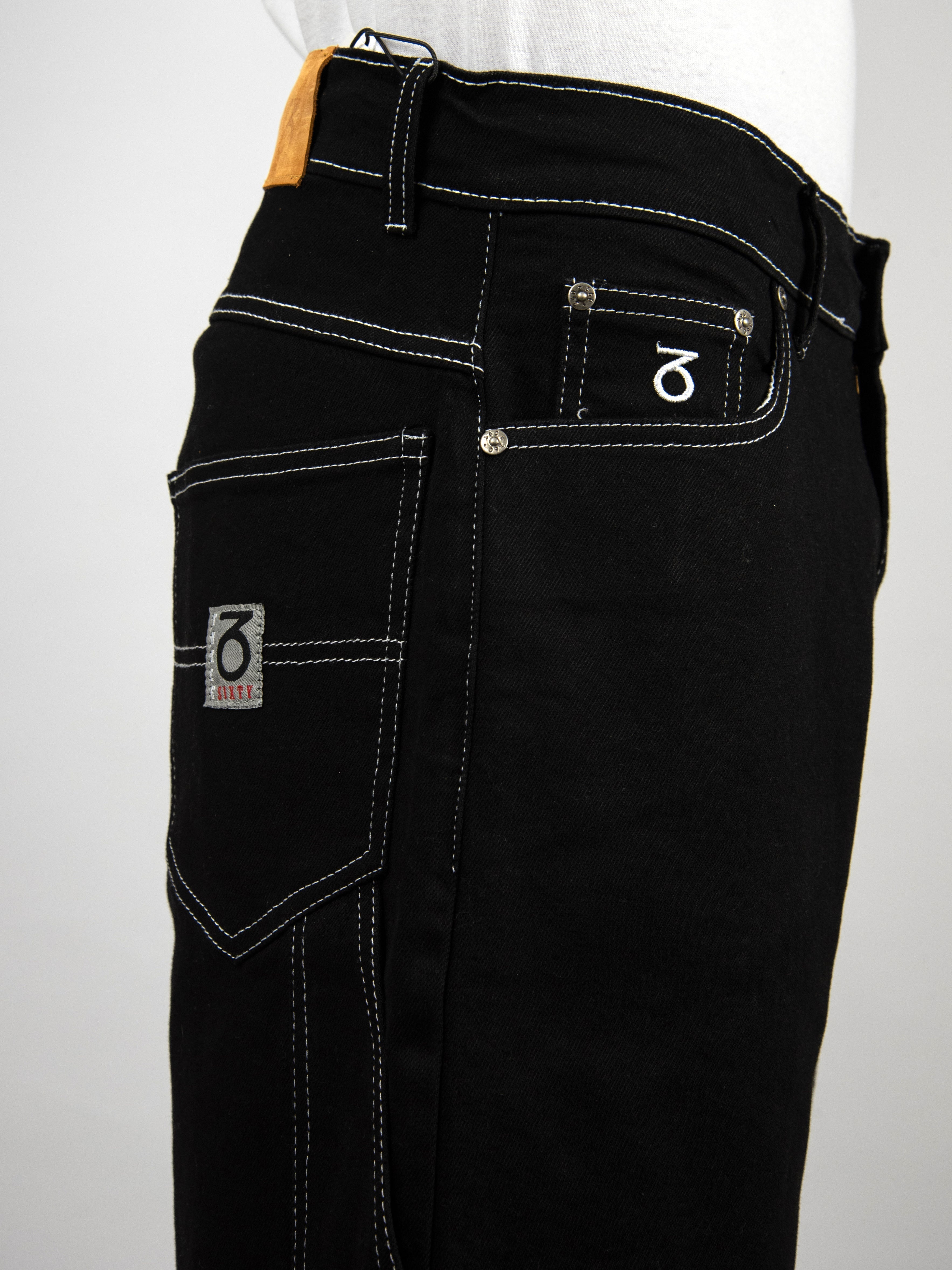 28 three sixty clothing loose fit carpenter shorts black last pair black denim jeans