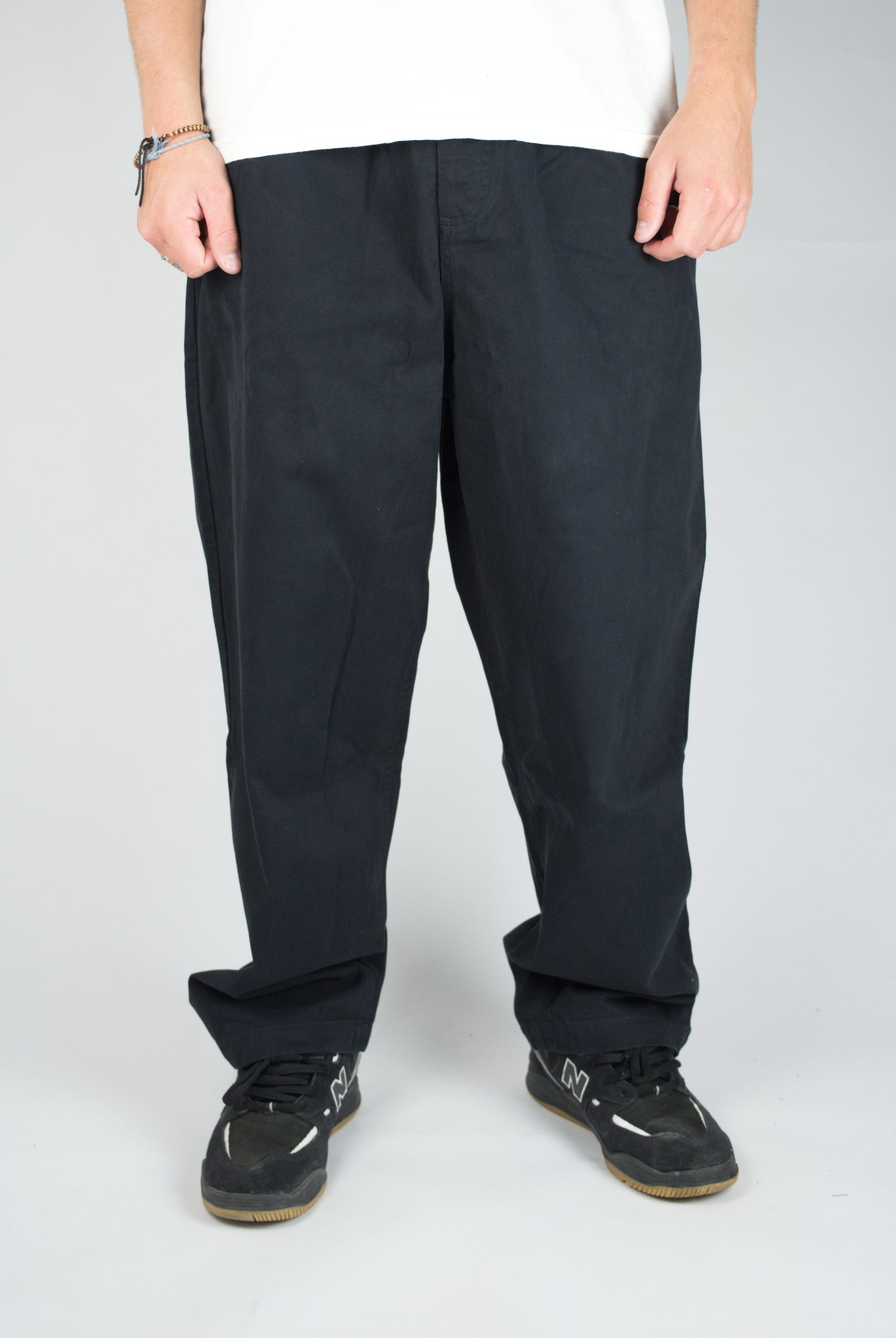 Volcom - chillows baggy denim - black